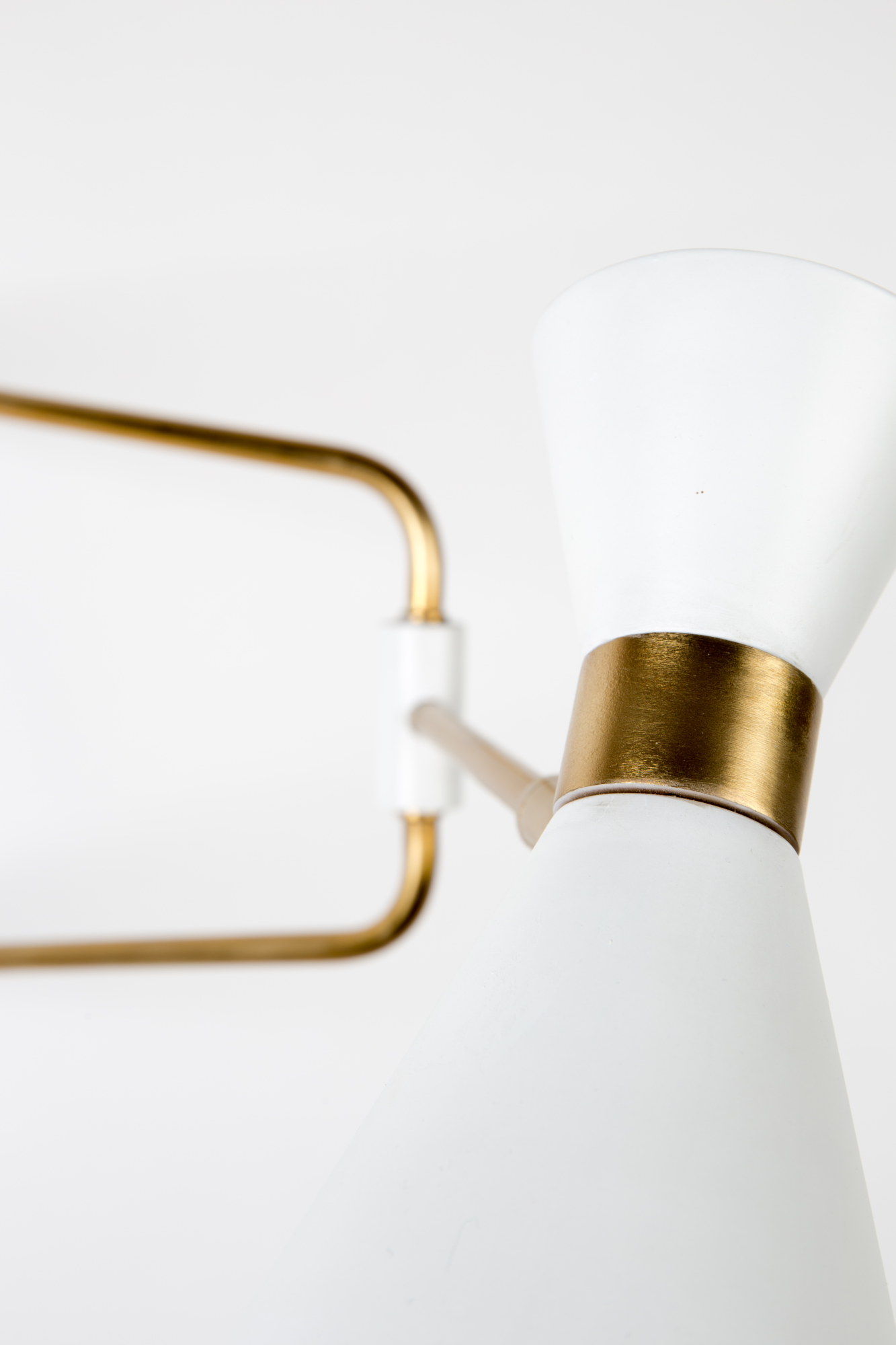 Wandlamp Shady wit