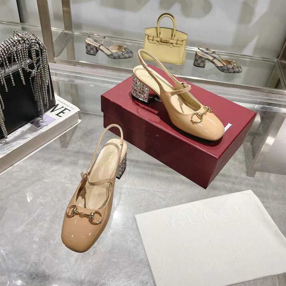 Gucci Women s Horsebit pump with Crystals - Top Club