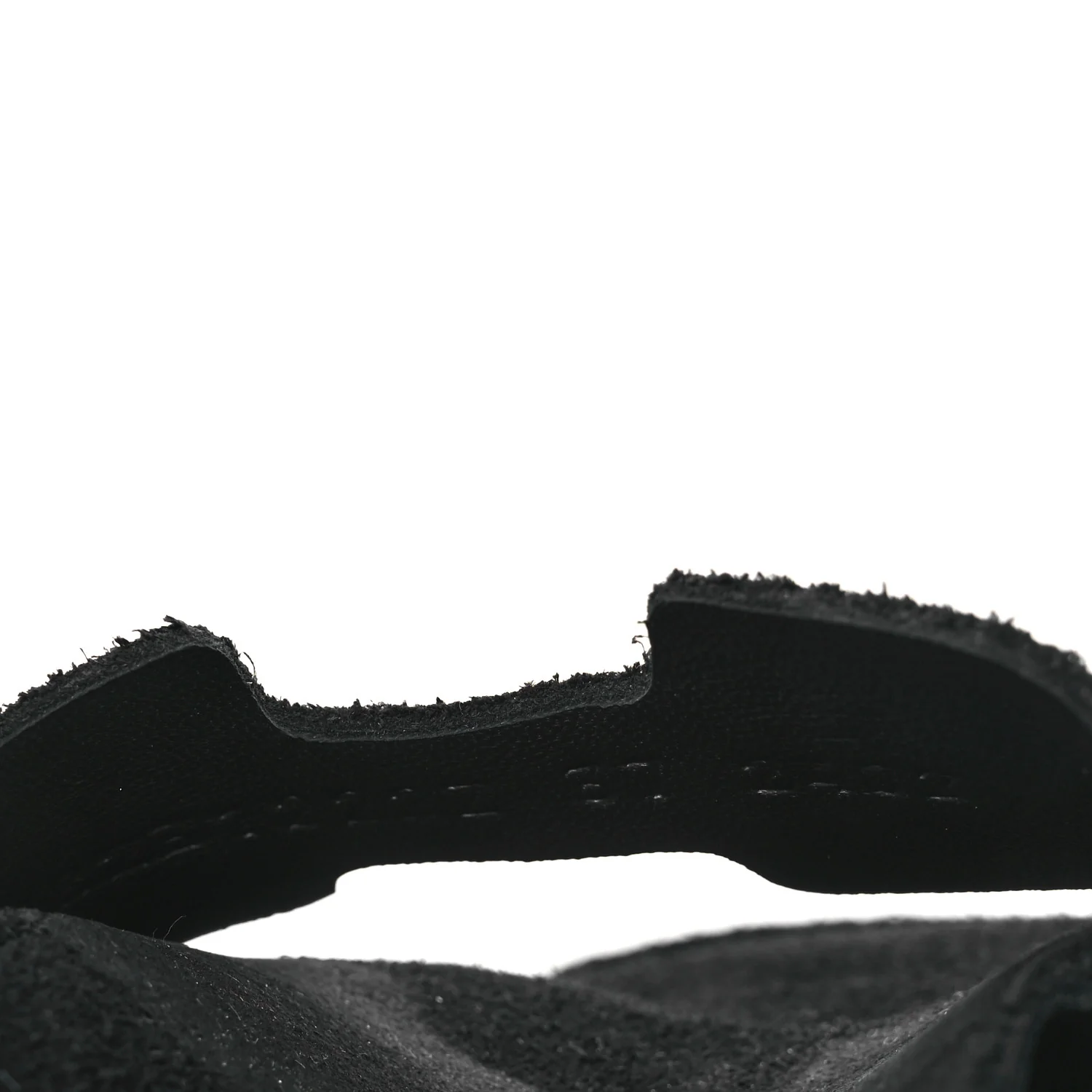 Suede Calfskin Go Mules 37 Black - Top Club