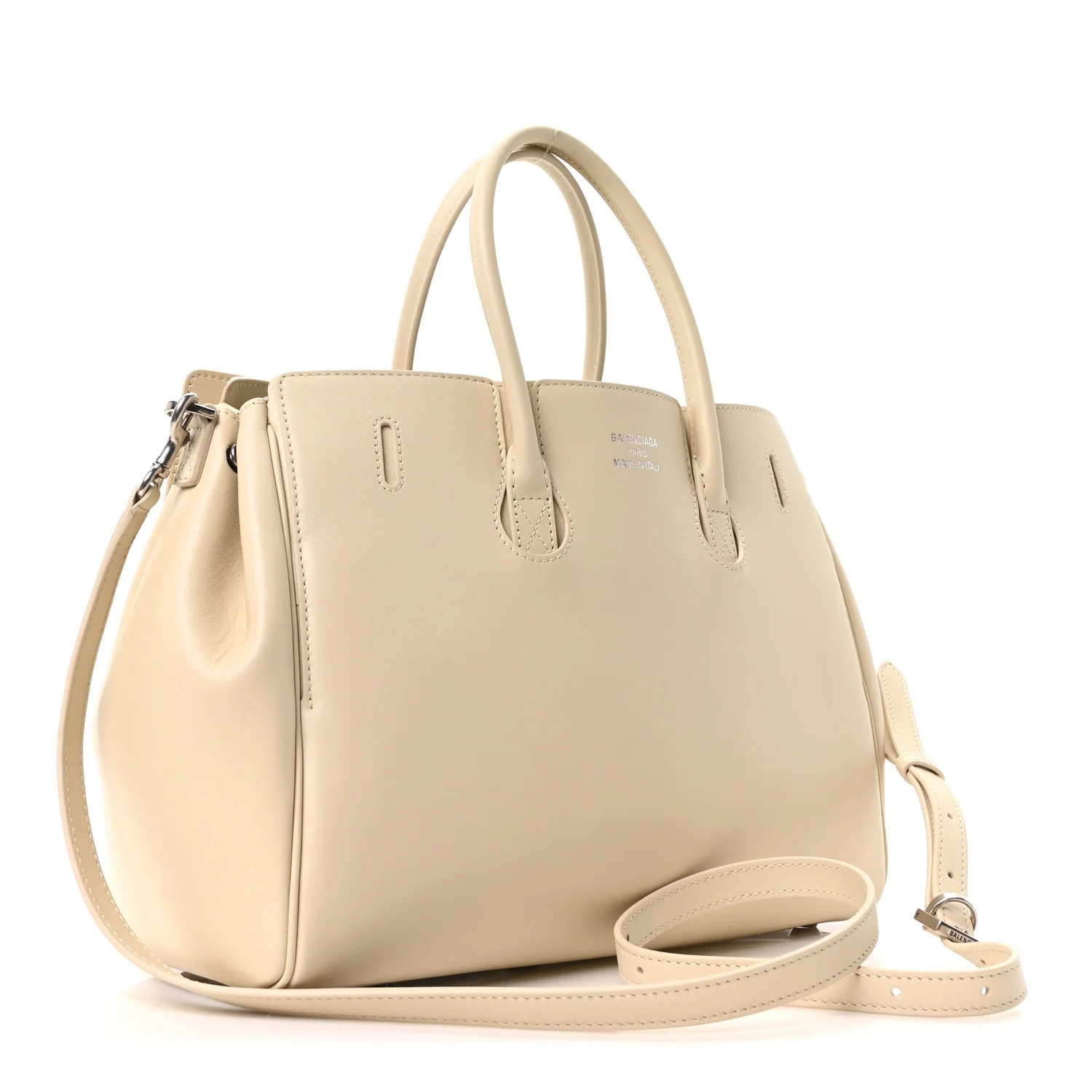 Smooth Calfskin Small Bel Air Carry All Bag Soya - Top Club