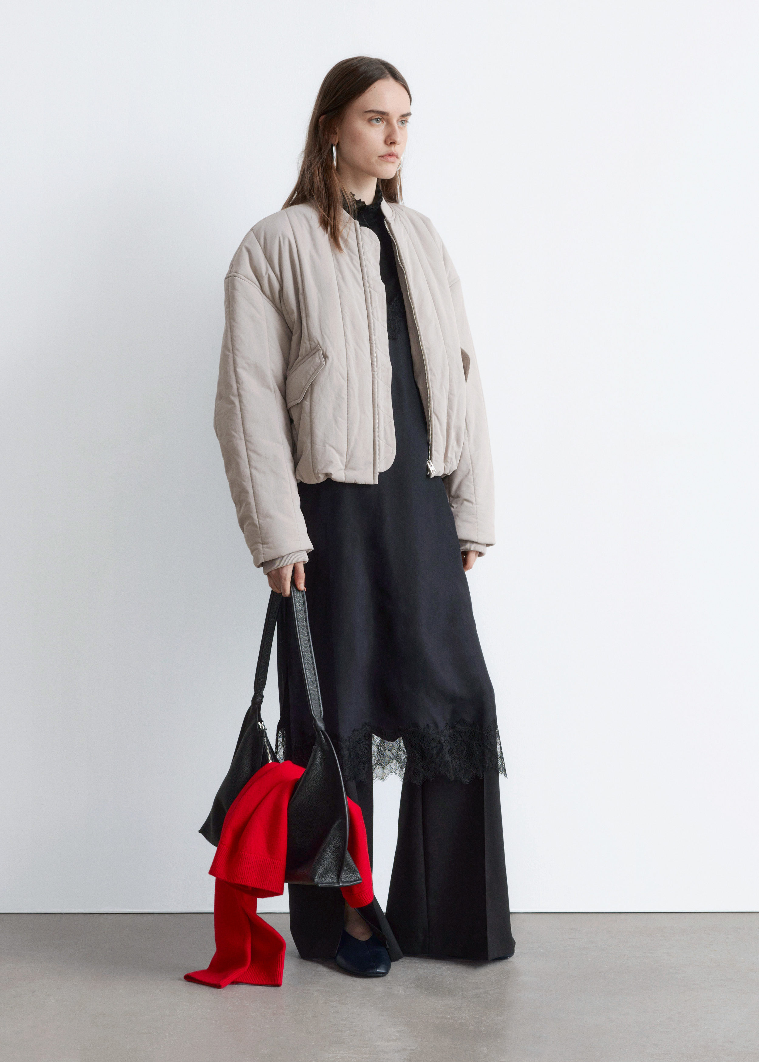 & Other Stories OVERSIZED BOMBER JACKET