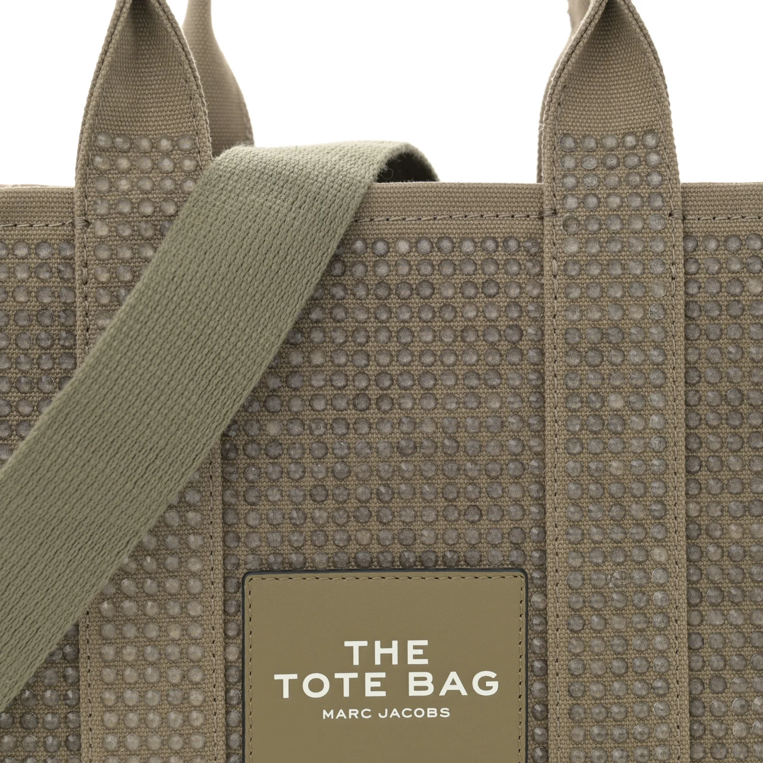 Crystal Canvas Small The Tote Bag Slate Green - Top Club