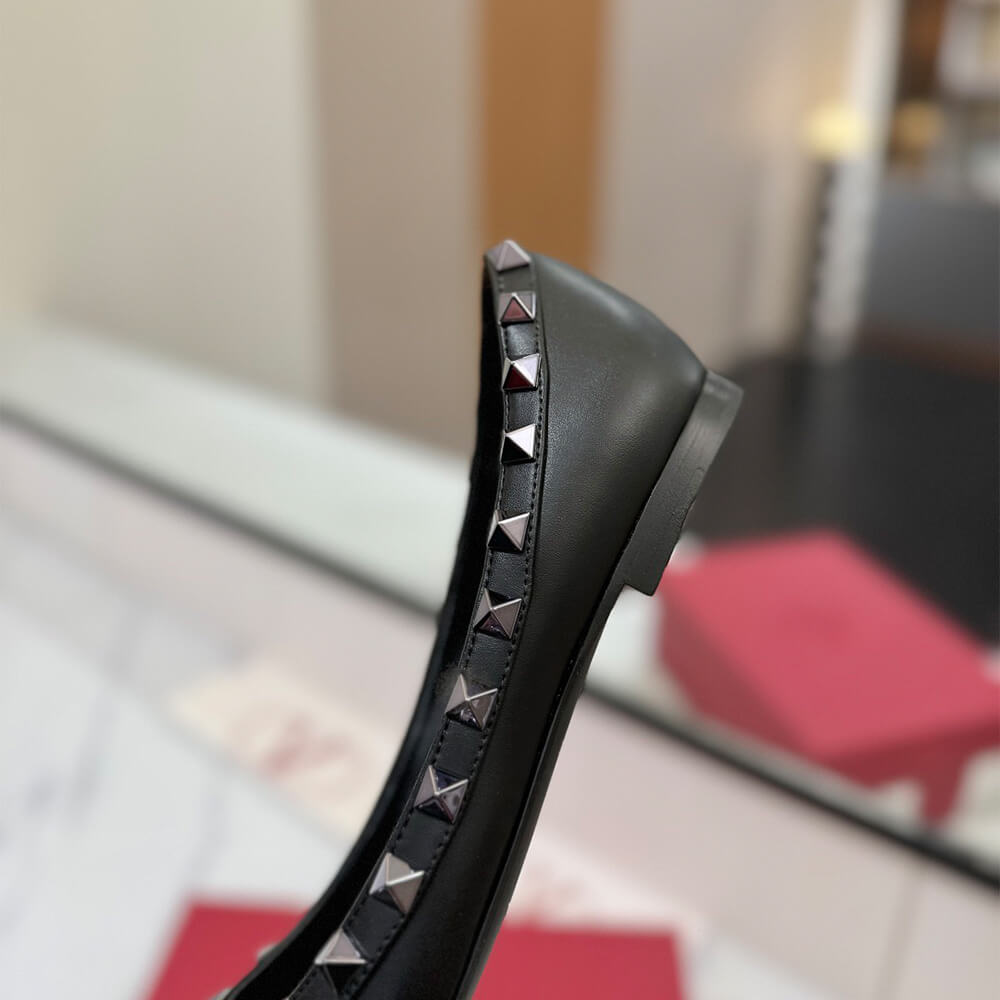 VALENTINO ROCKSTUD BALLET FLAT - Top Club