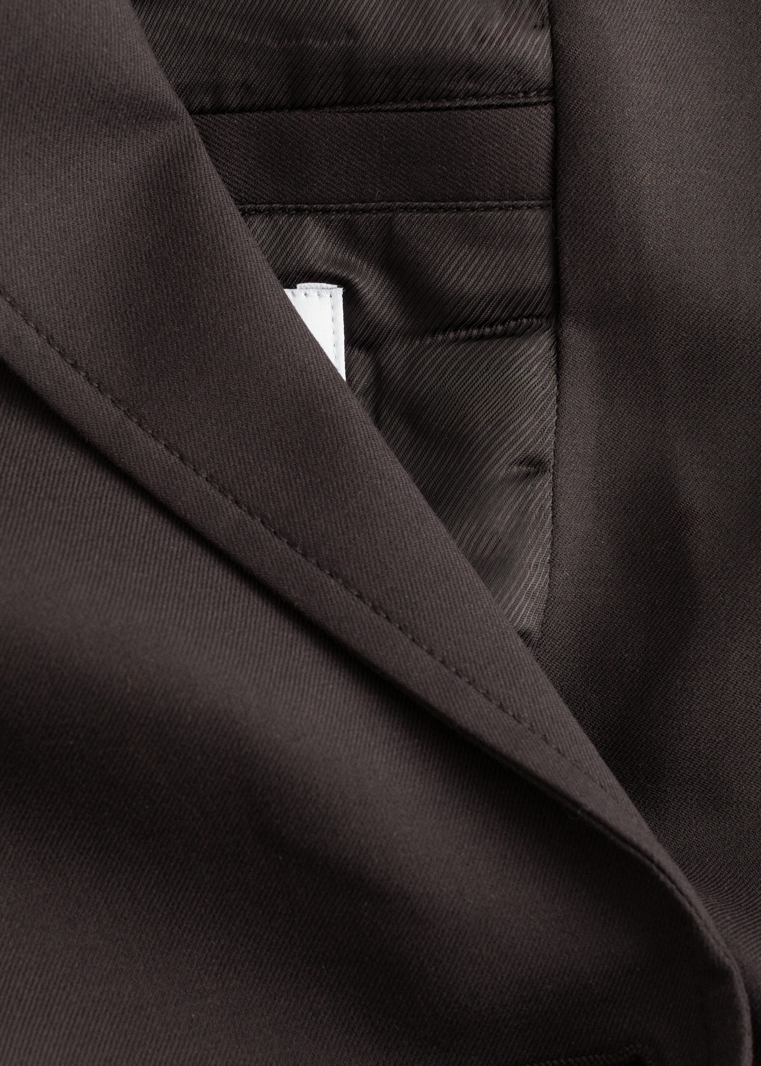 & Other Stories DOUBLE-BREASTED WOOL BLAZER