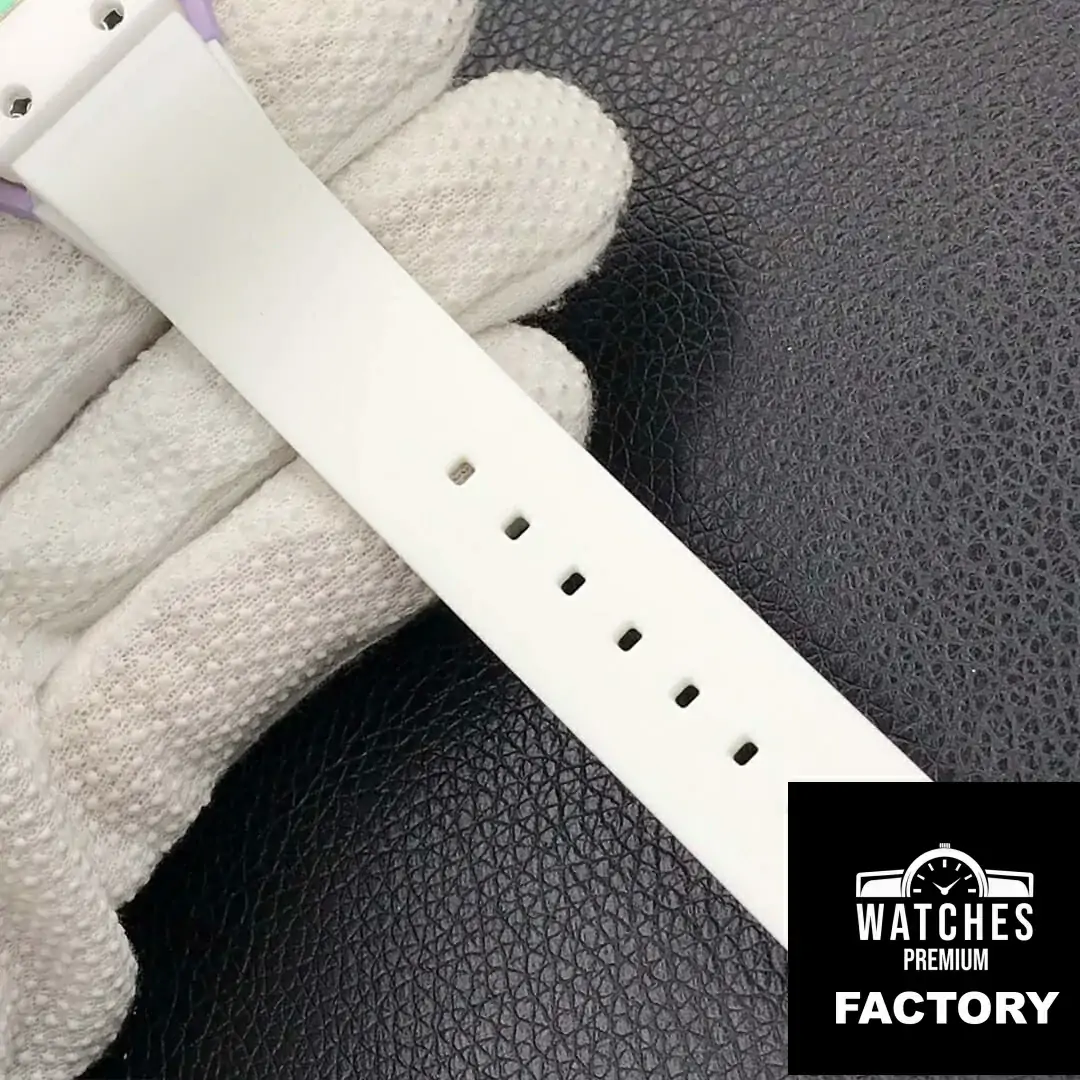 Richard Mille RM-07 Bon Bon RM Factory White Strap