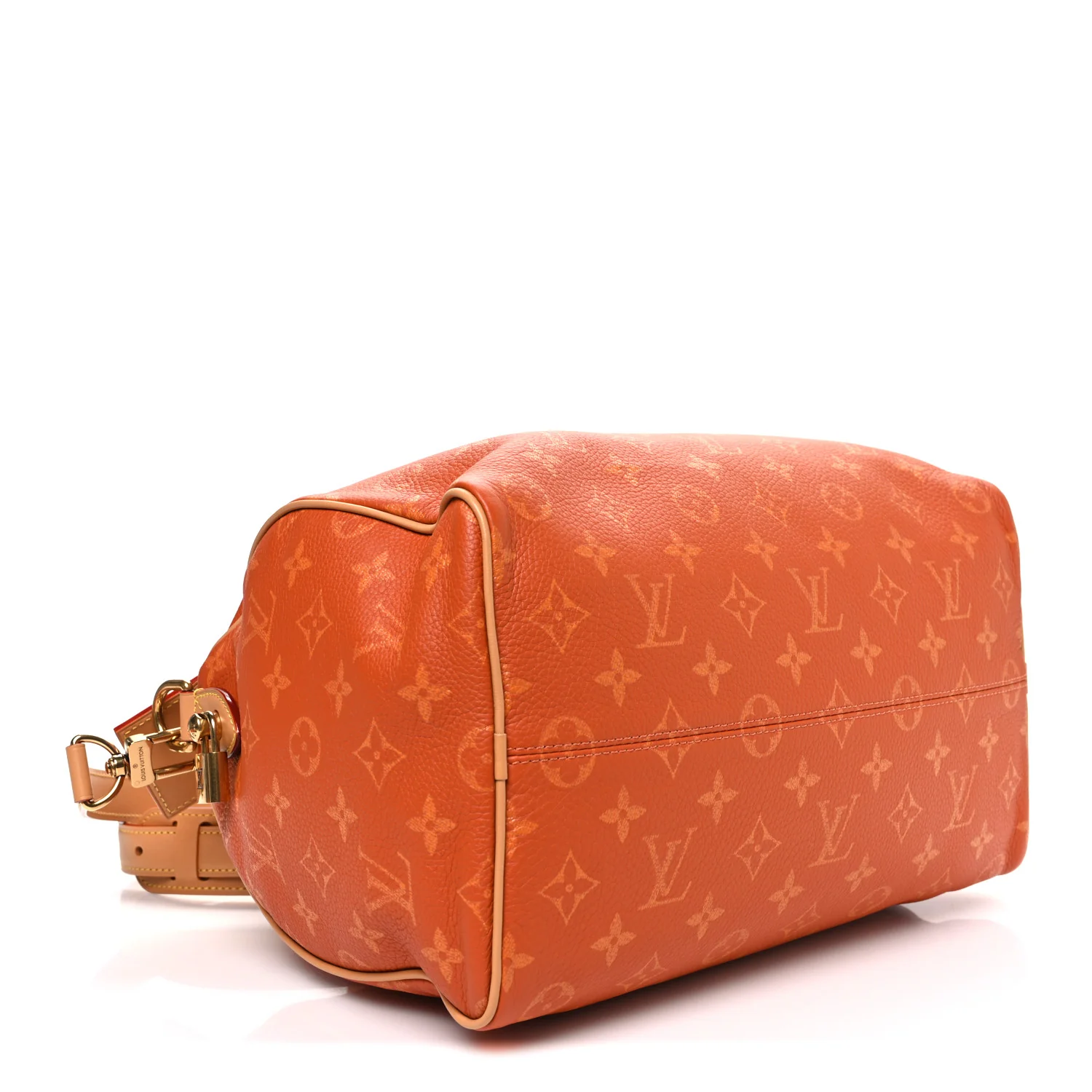 Calfskin Monogram Speedy P9 Bandouliere 30 Ocre - Top Club