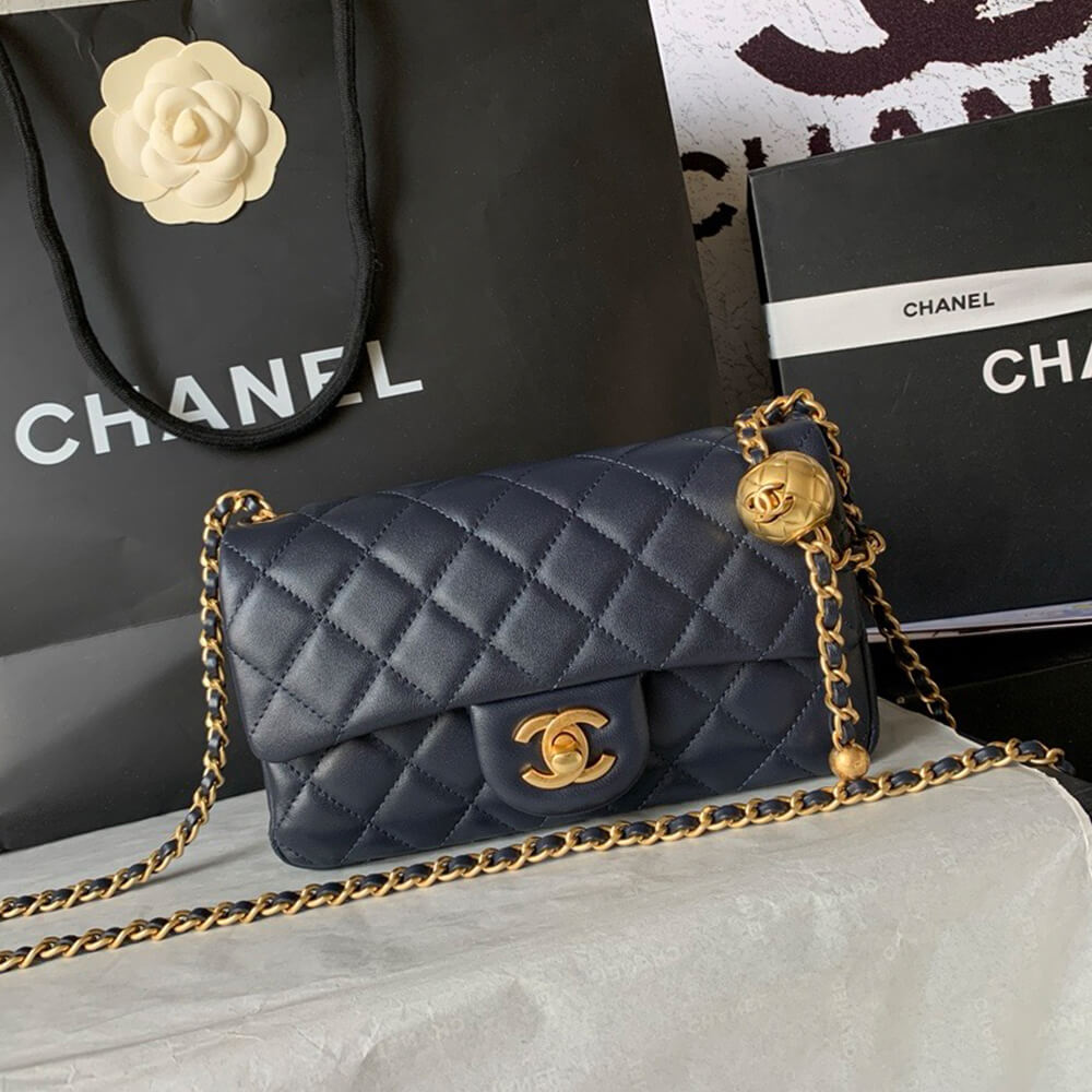 Chanel Pearl Crush Mini Rectangular Flap - Top Club