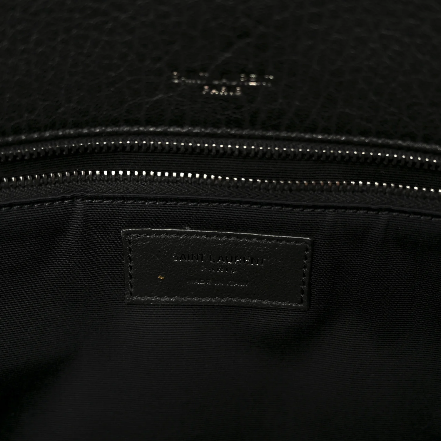 Grained Lambskin Monogram Large Niki Chain Satchel Black - Top Club