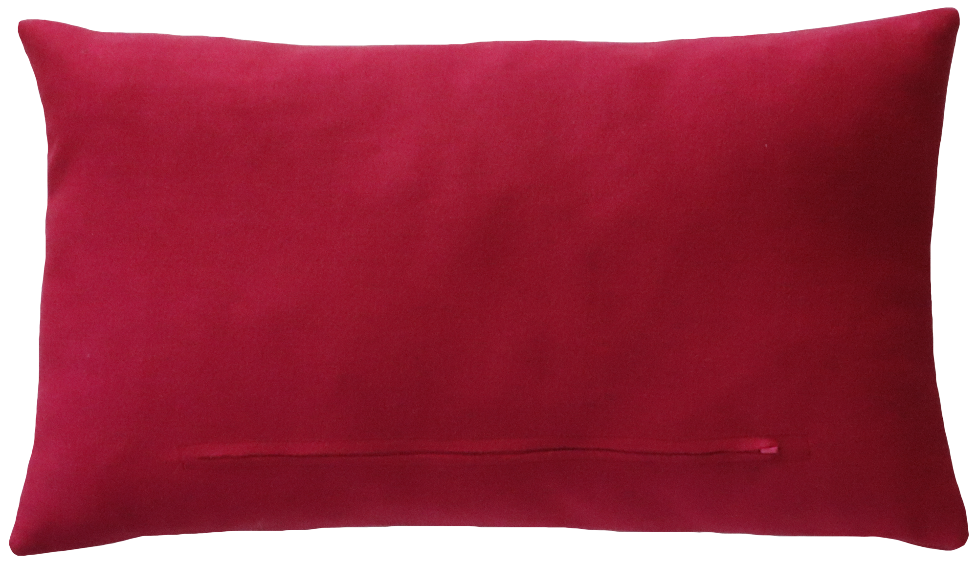 Kussen ruit fuchsia 60x33cm