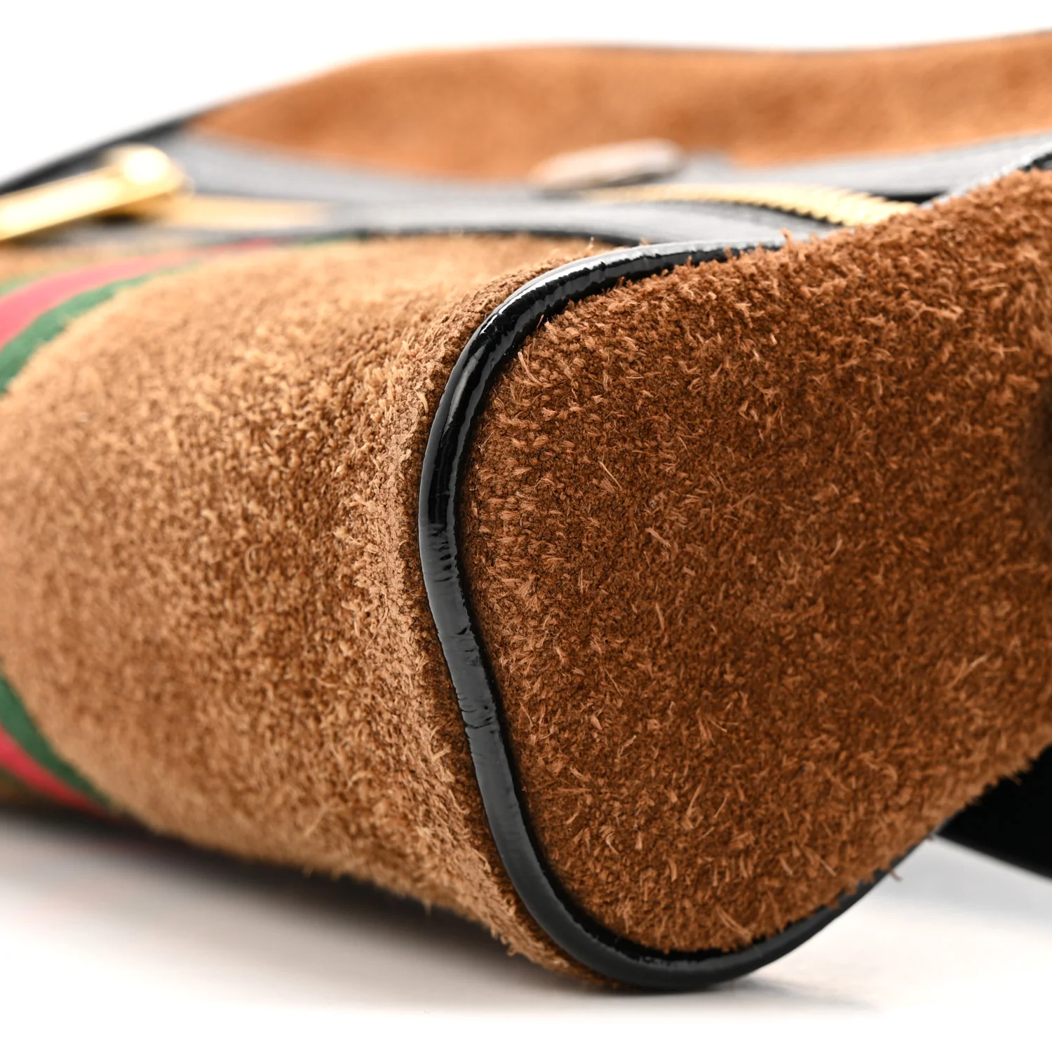 Suede Small Ophidia Belt Bag 85 34 Brown - Top Club