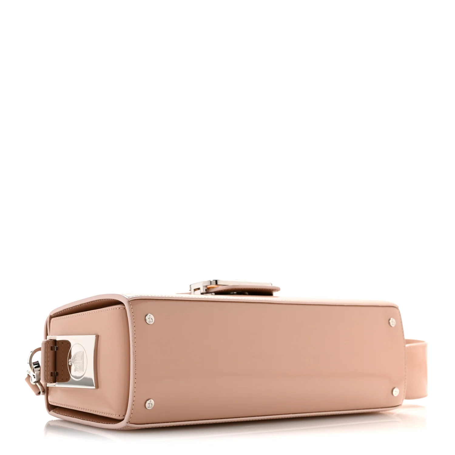 Calfskin Logo Medium Cat Pencil Bag Pink - Top Club