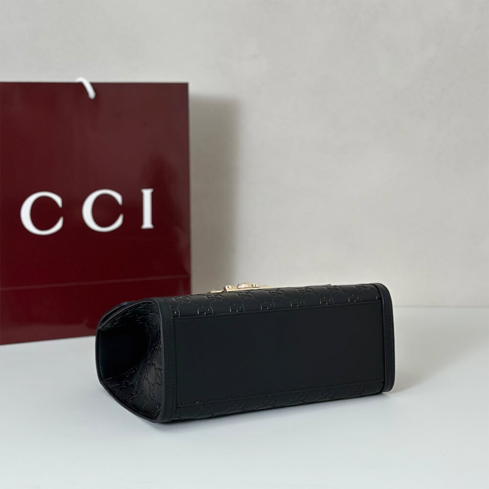 Gucci Padlock medium top handle bag - Top Club