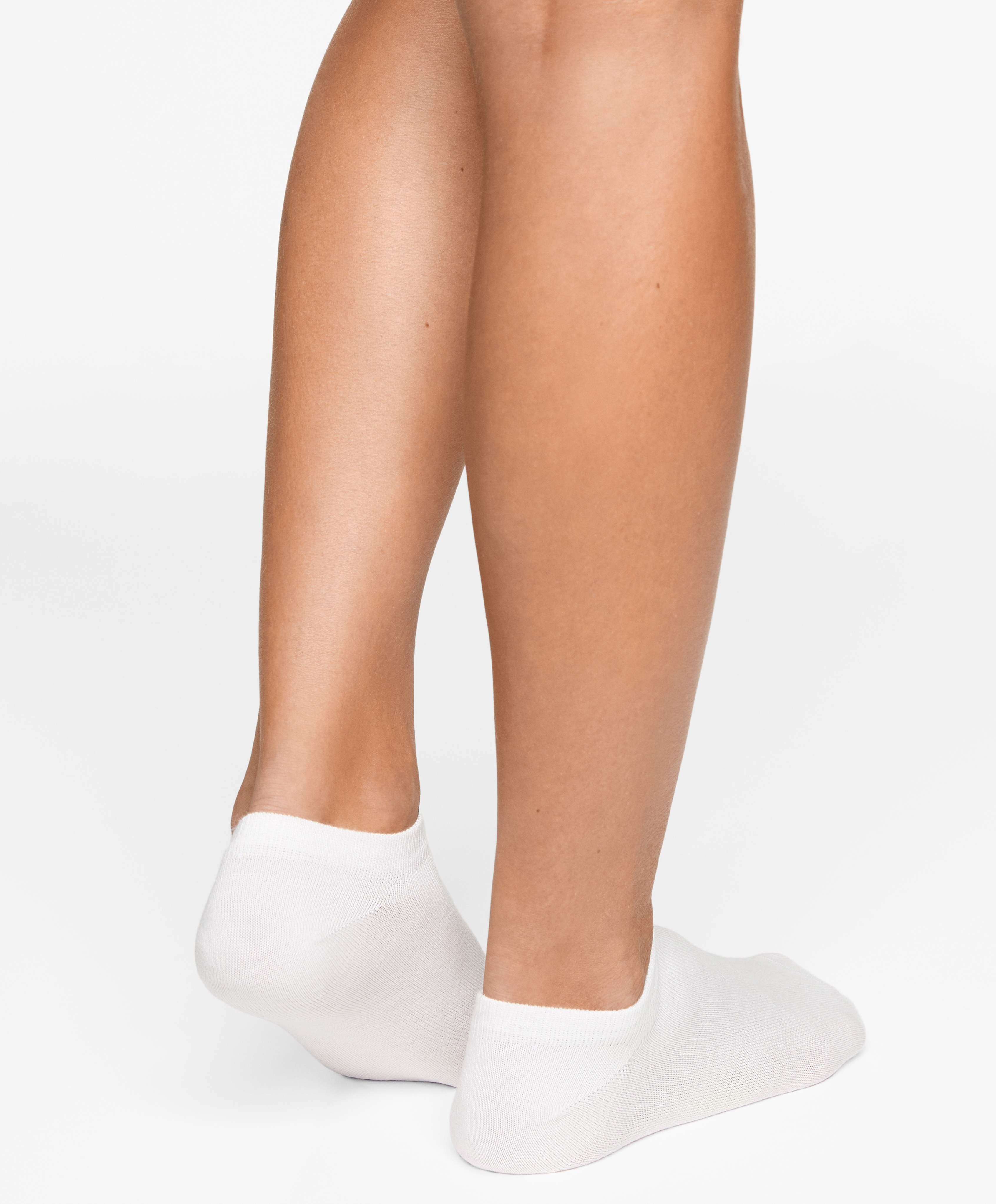 OYSHO 5 pairs of tab cotton blend sports sneaker socks