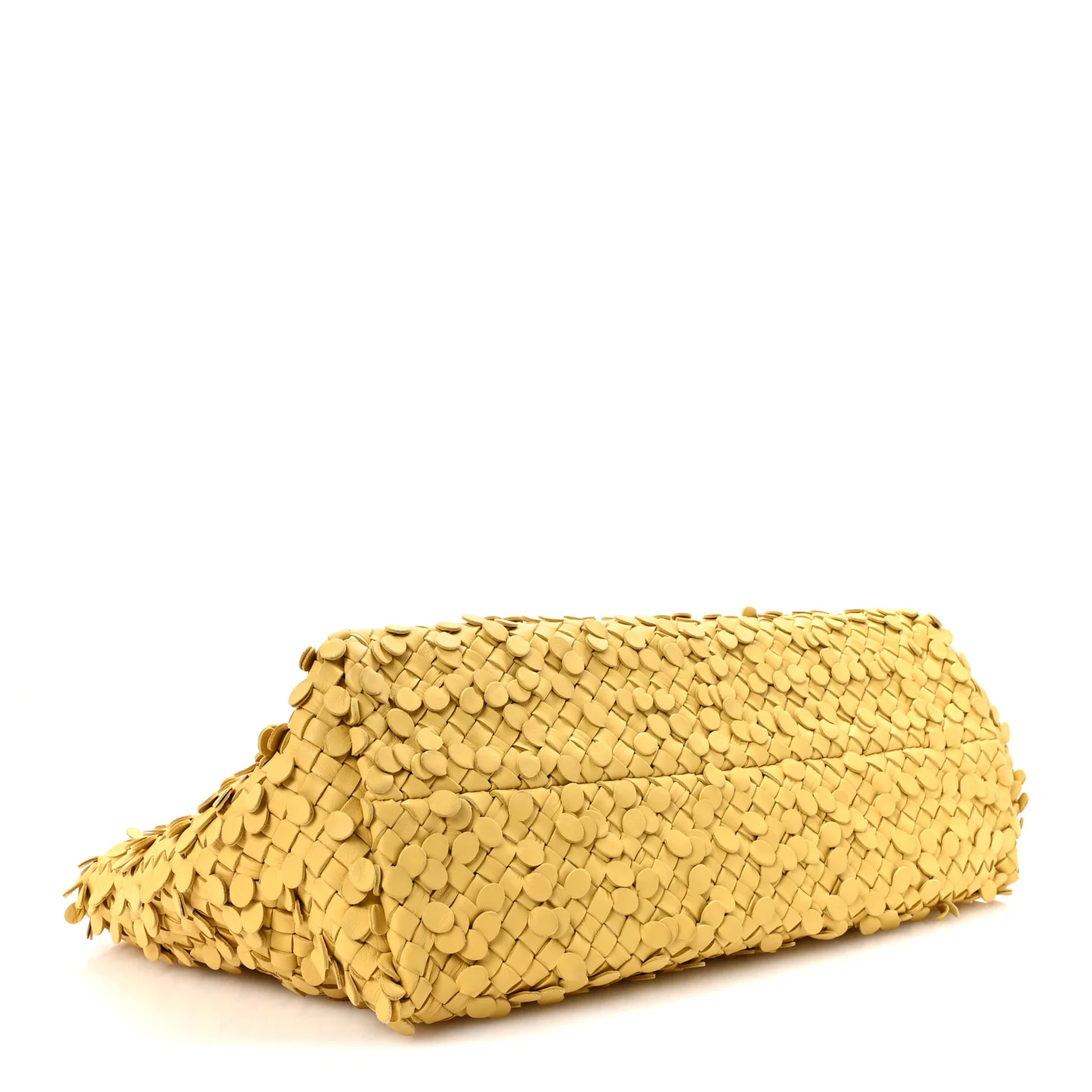 Nappa Intrecciato Medium Paillettes Cabat Poussin - Top Club
