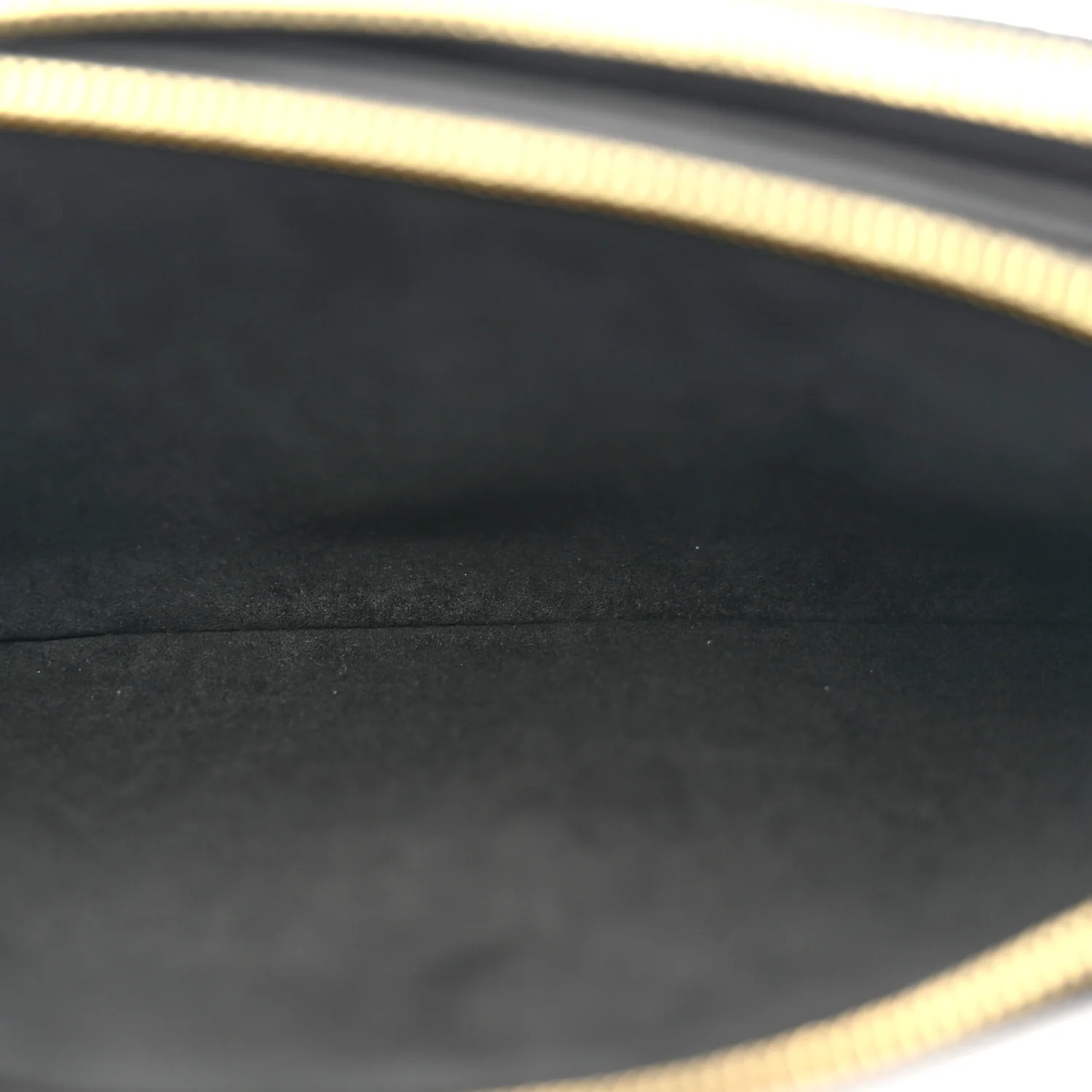 Empreinte Monogram Giant Double Zip Pochette Black Cream - Top Club