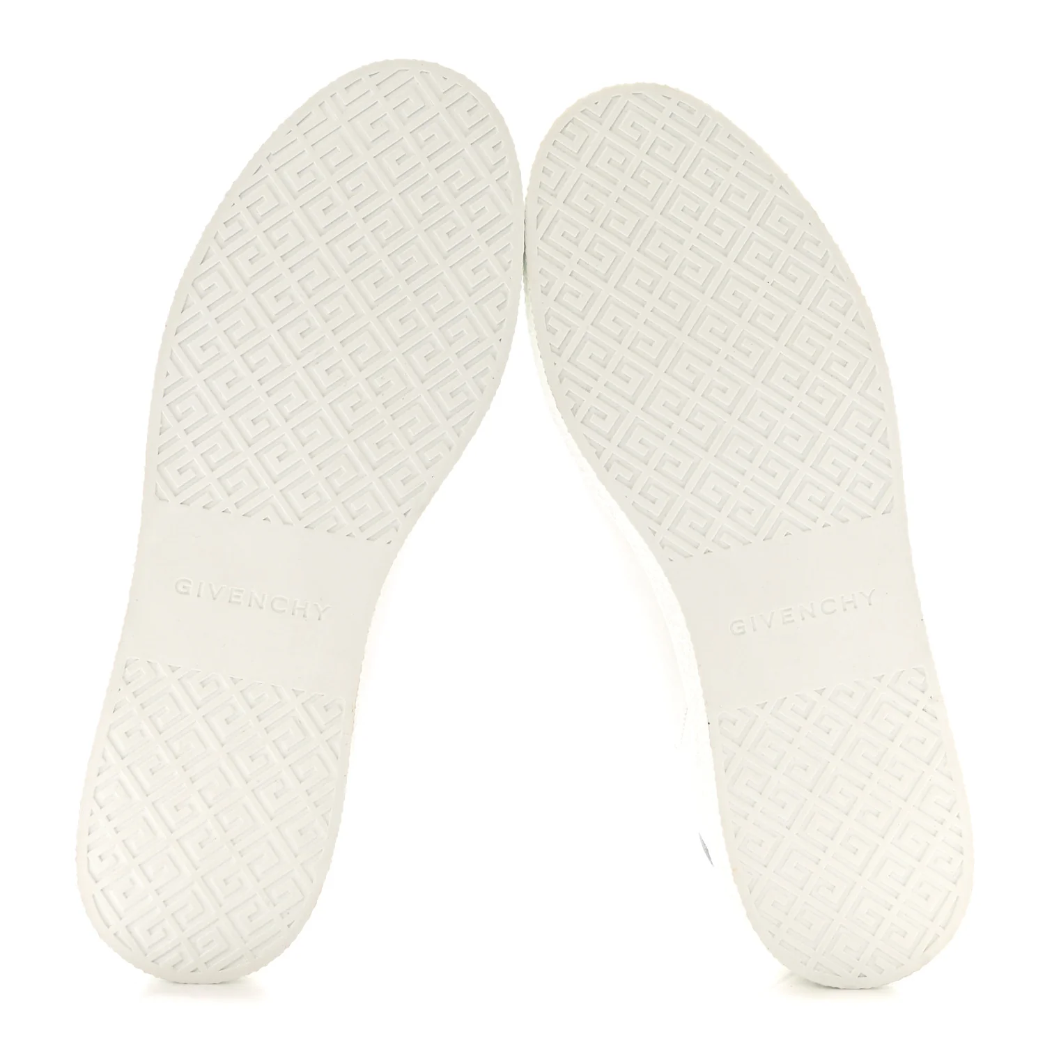 Calfskin Logo Debossed Town Sneakers 43 White - Top Club