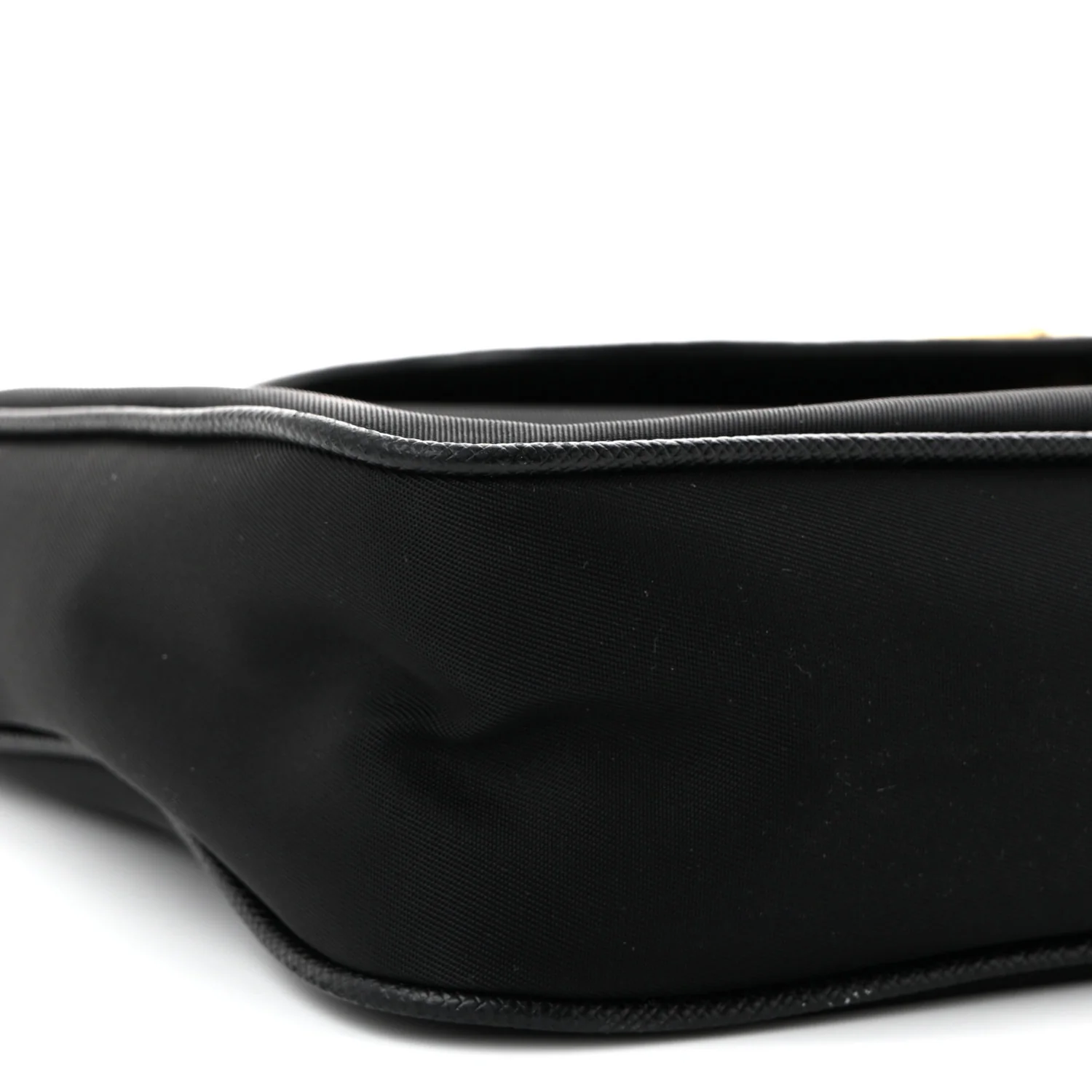 Tessuto Nylon Saffiano Crossbody Bag Black - Top Club