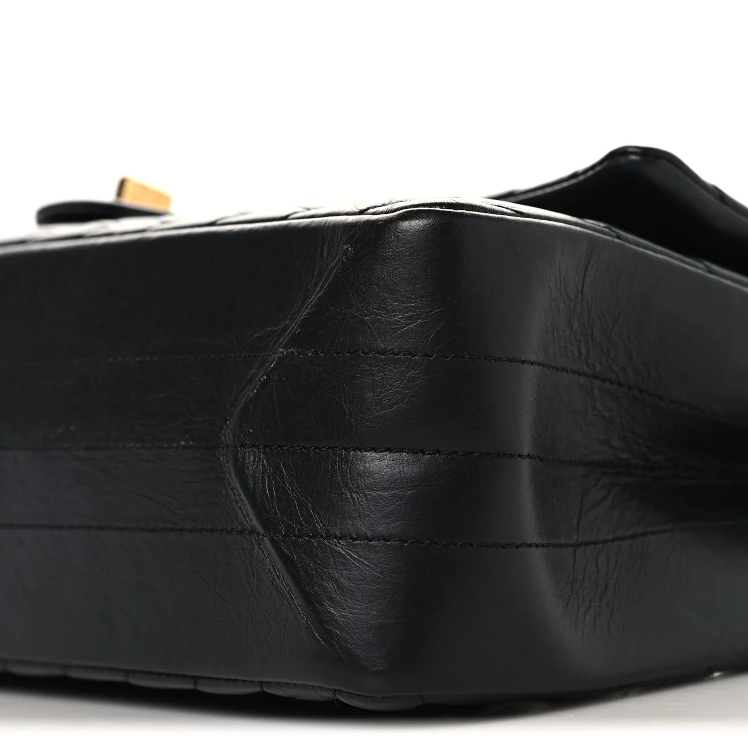 Aged Calfskin Chevron Quilted 2.55 Reissue 226 Flap  Black - Top Club