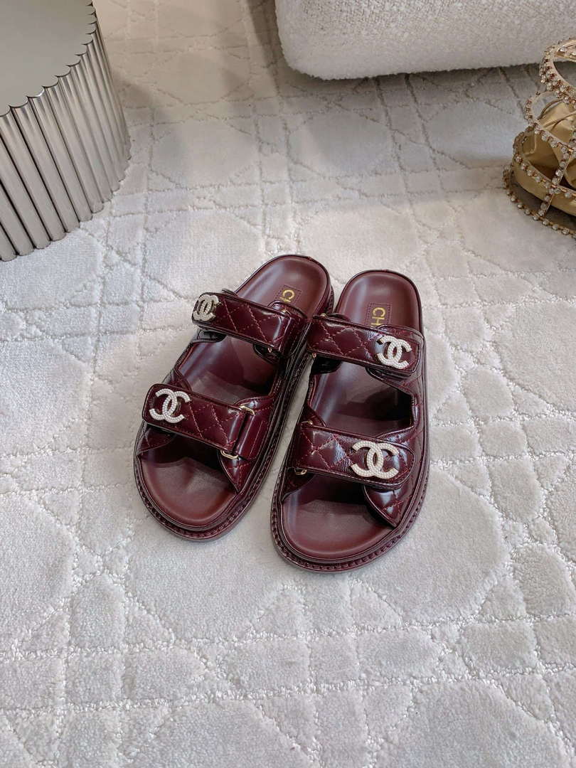 Chanel Women's Velcro Sandals Fashion Shoes C93438 - Sneaker Replica Workshop