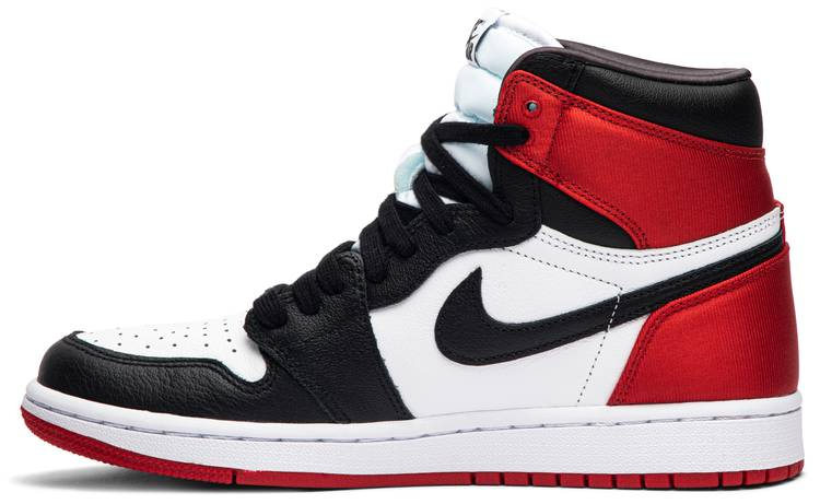 Air Jordan 1 Retro High  Satin Black Toe  CD0461-016 - Sneaker Replica Workshop