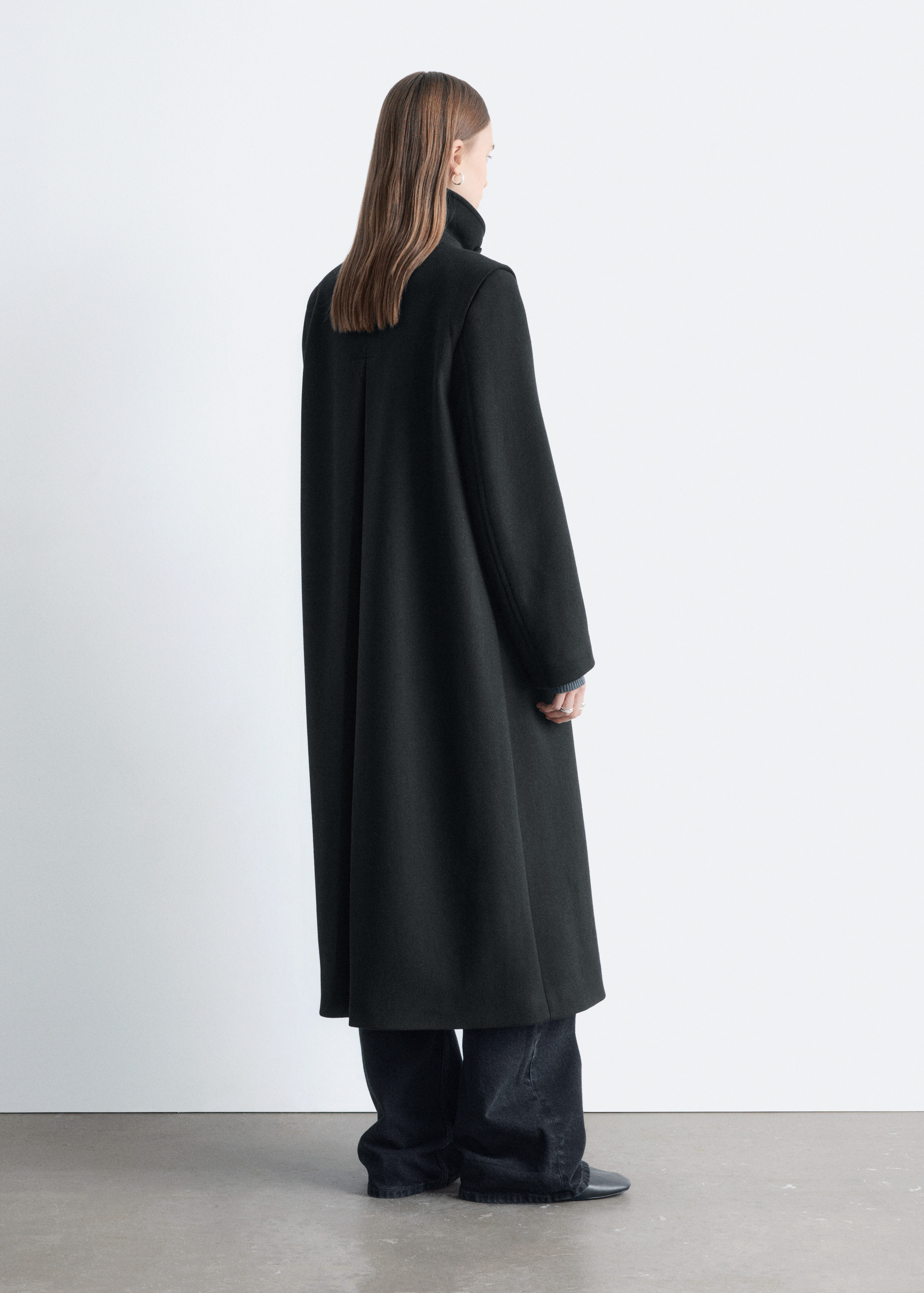 & Other Stories WOOL MAXI COAT