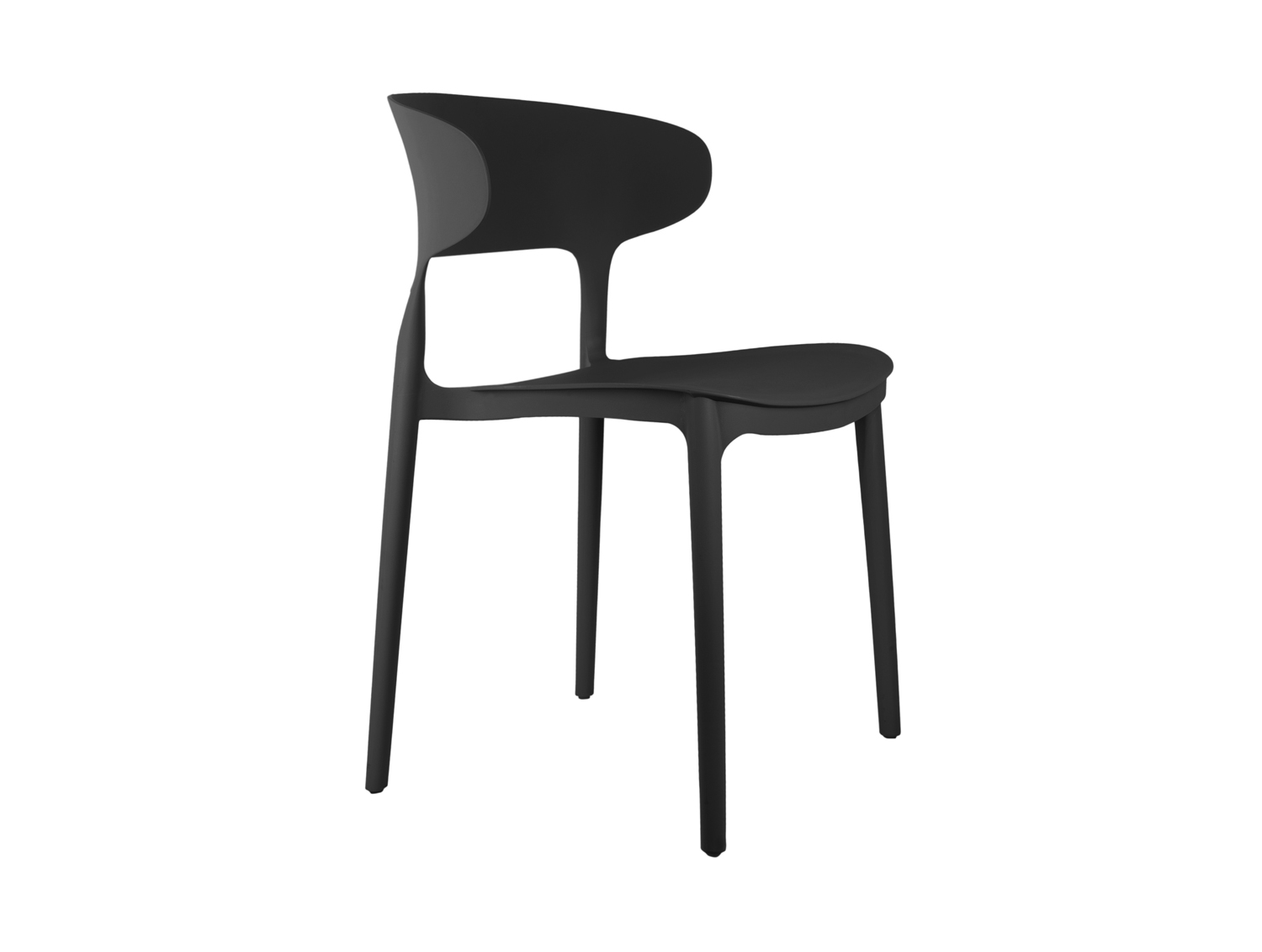 Dining chair Fain PP black