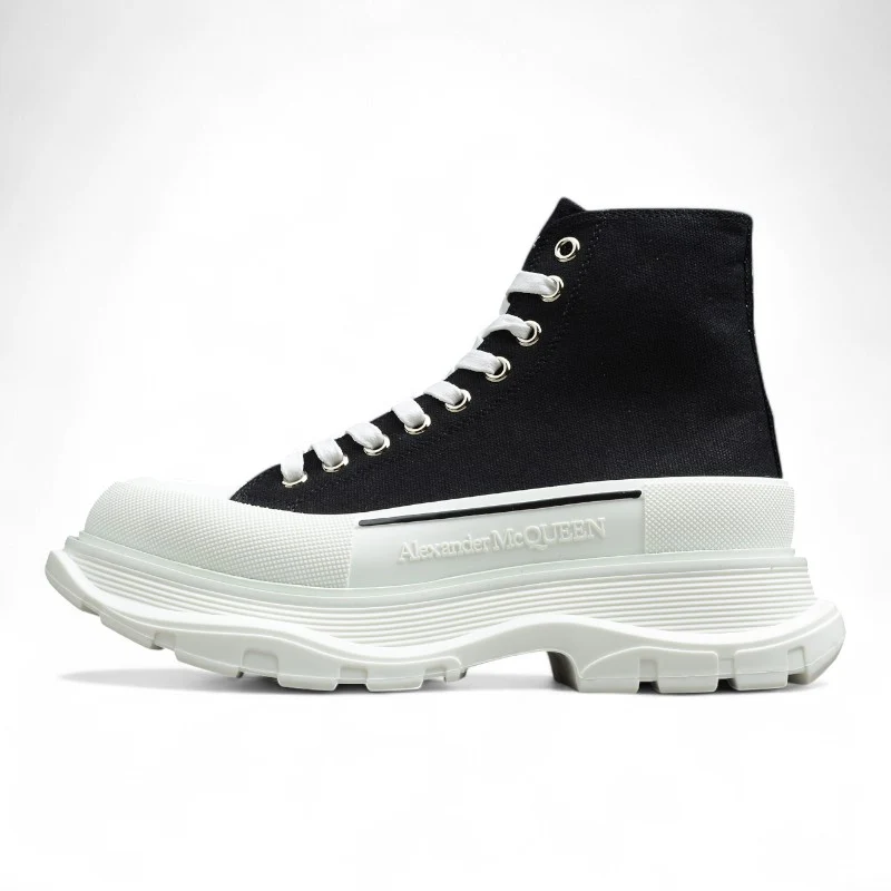 Alexander McQueen Tread Slick Boots 'Black White' - Sneaker Replica Workshop