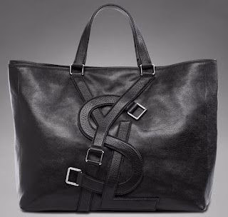 YSL Vavin Black Classic Leather Bags - Top Club