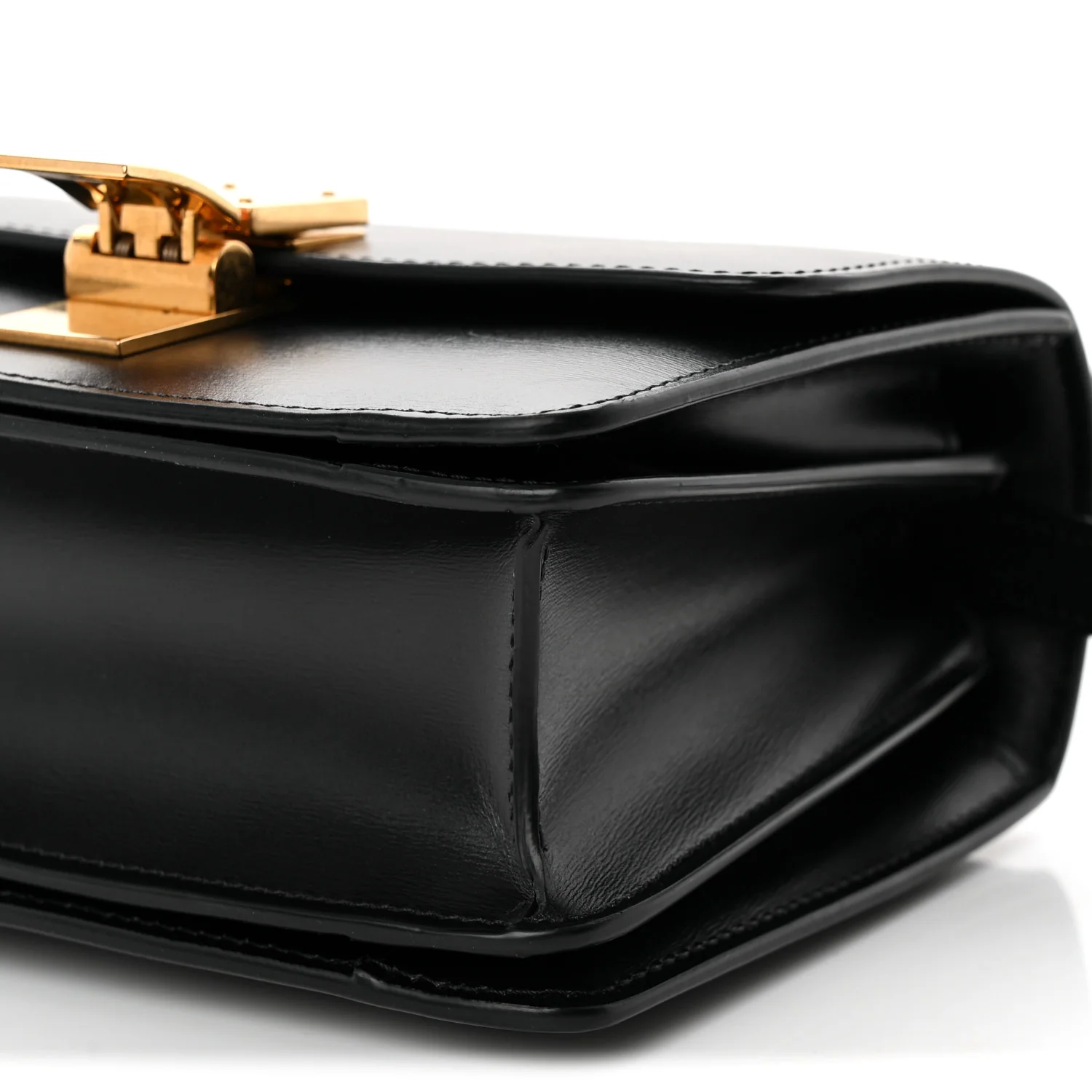Box Calfskin Small Classic Box Flap Bag Black - Top Club