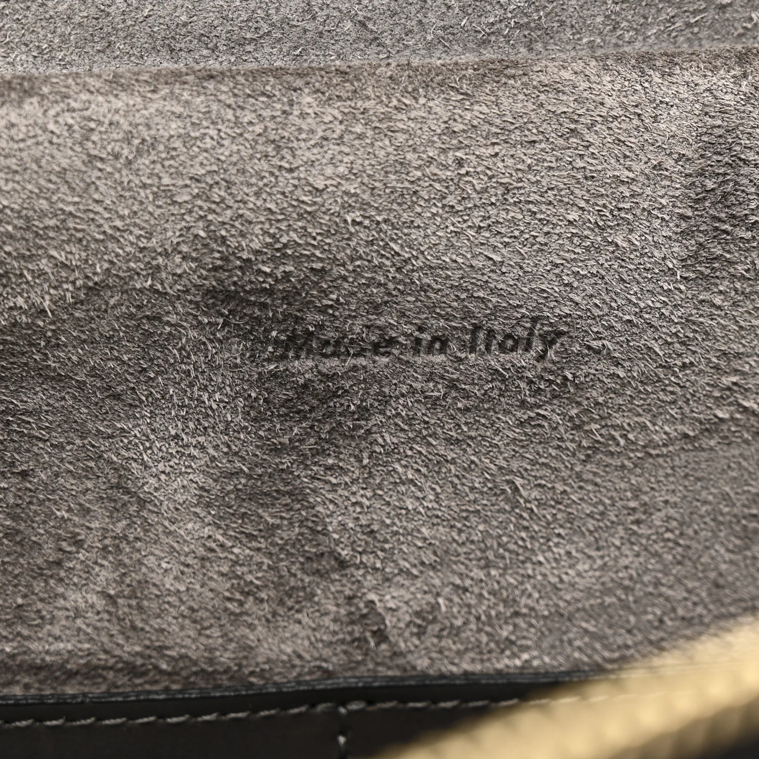 Smooth Calfskin Mini Belt Bag Grey - Top Club