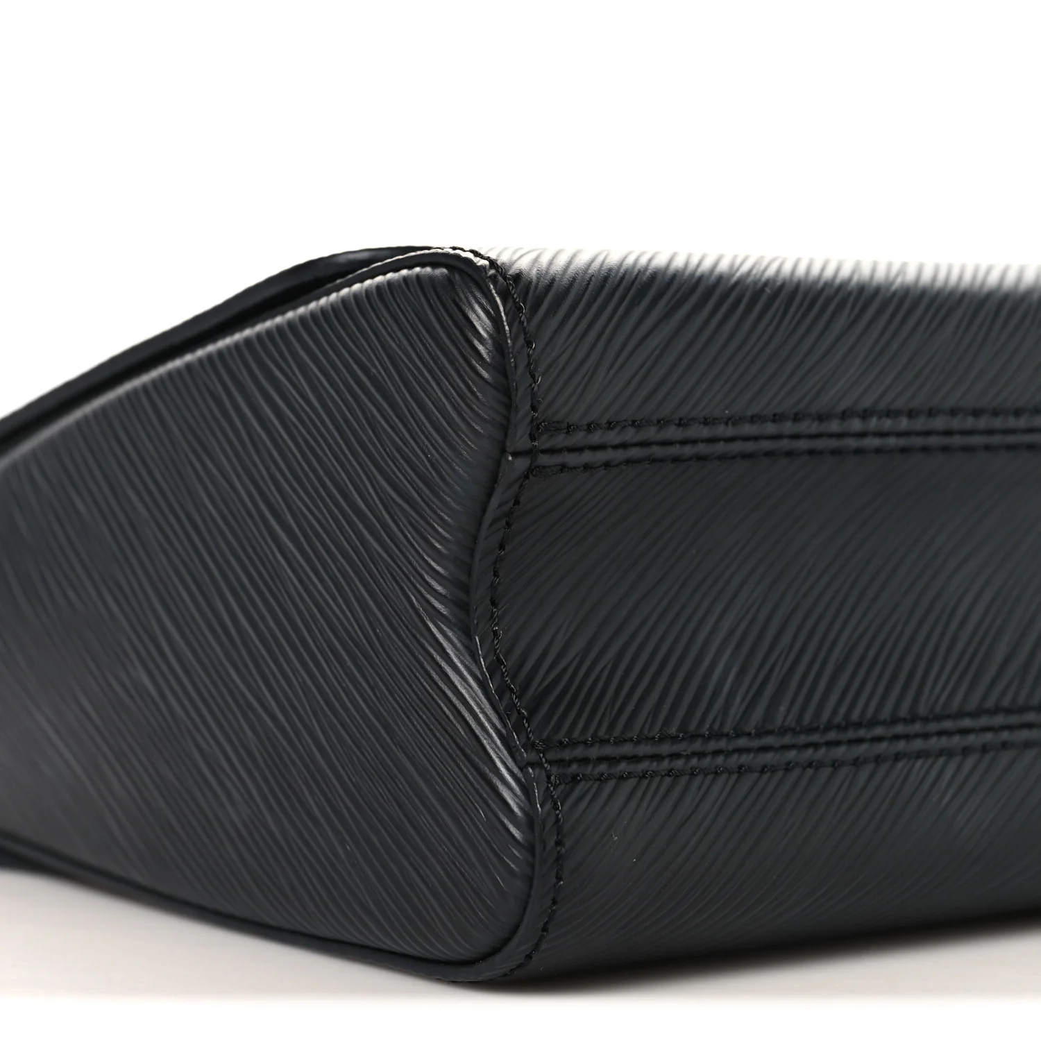 Epi Flowers Twist Shoulder Bag MM  Black - Top Club