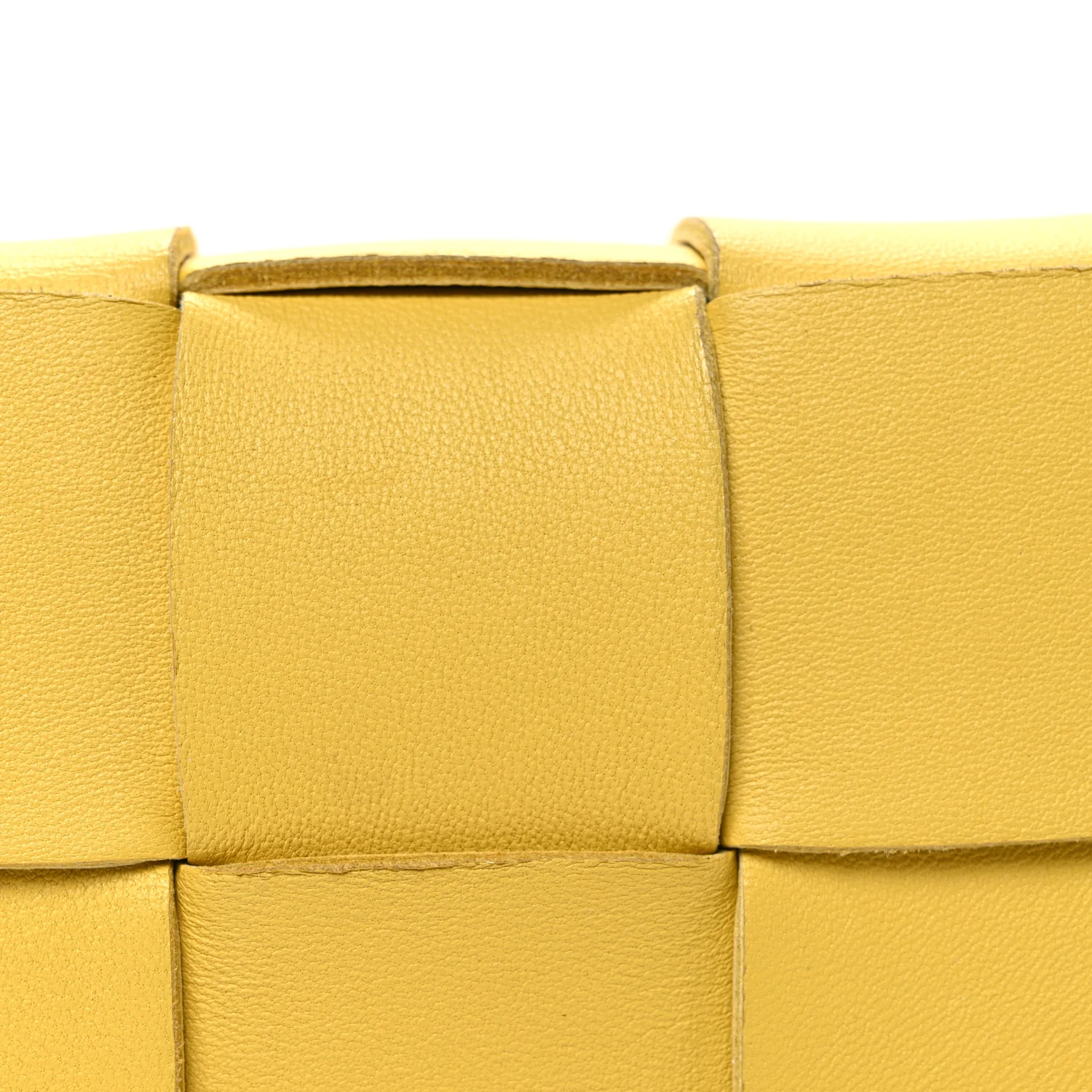 Lambskin Maxi Intrecciato Small Cassette Crossbody Bag Gold - Top Club