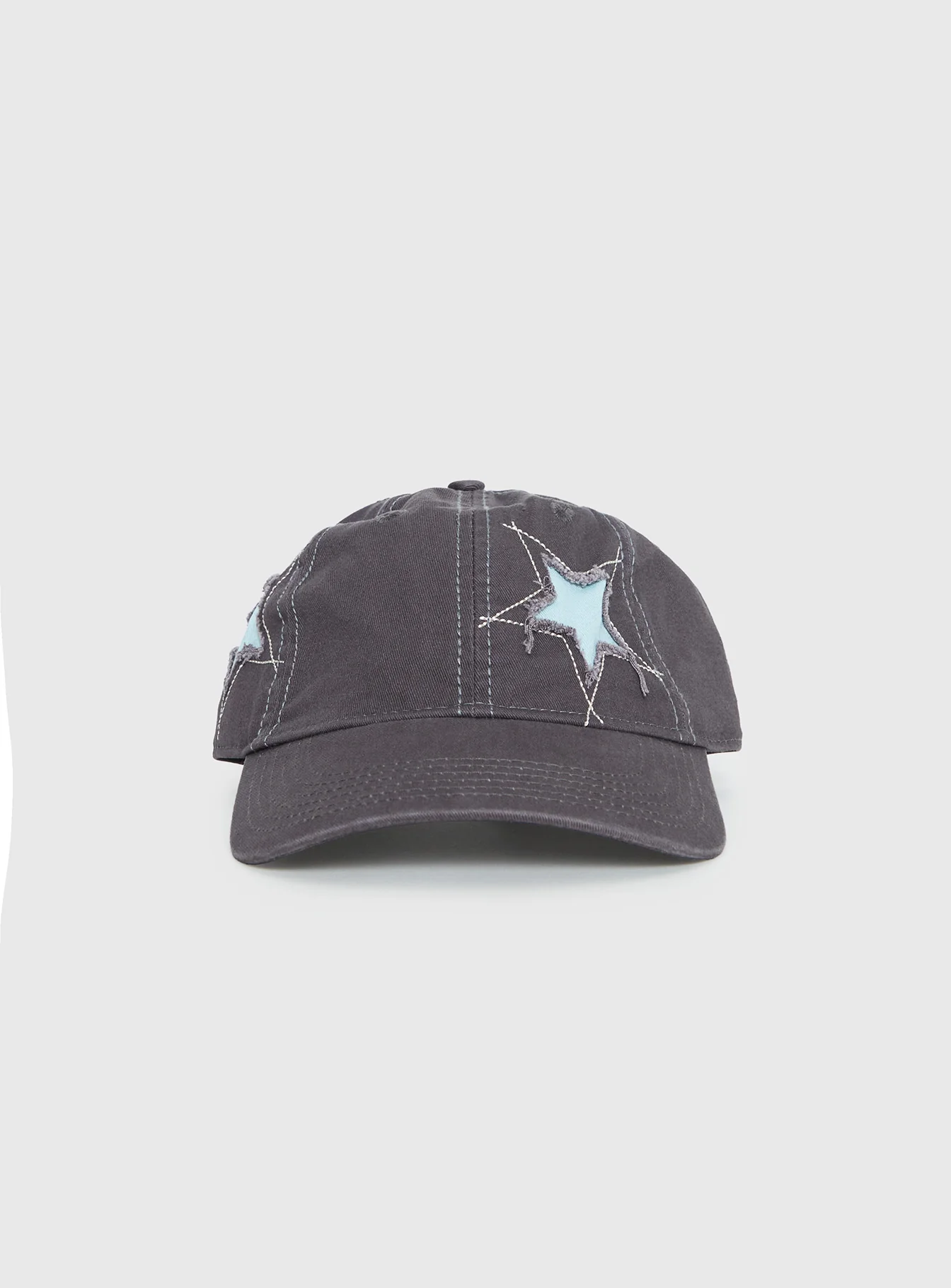 Cultivate Star Detail Cap Grey / Blue
