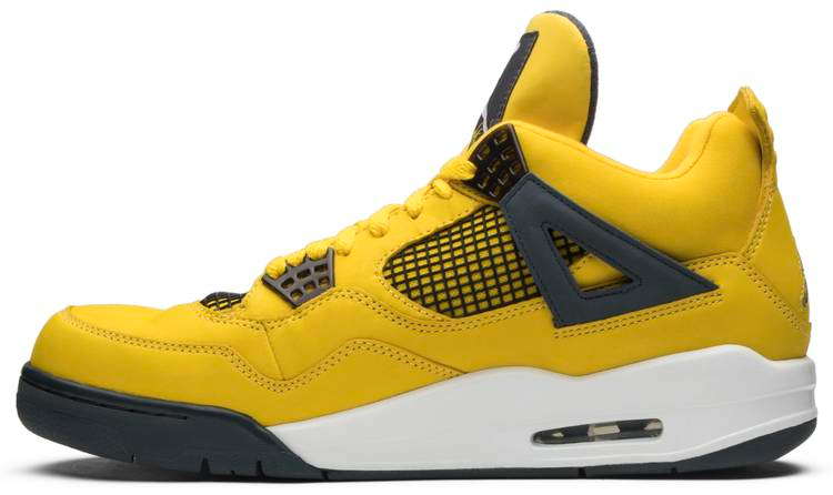 Air Jordan 4 Retro LS  Lightning  314254-702 Reps - Sneaker Replica Workshop