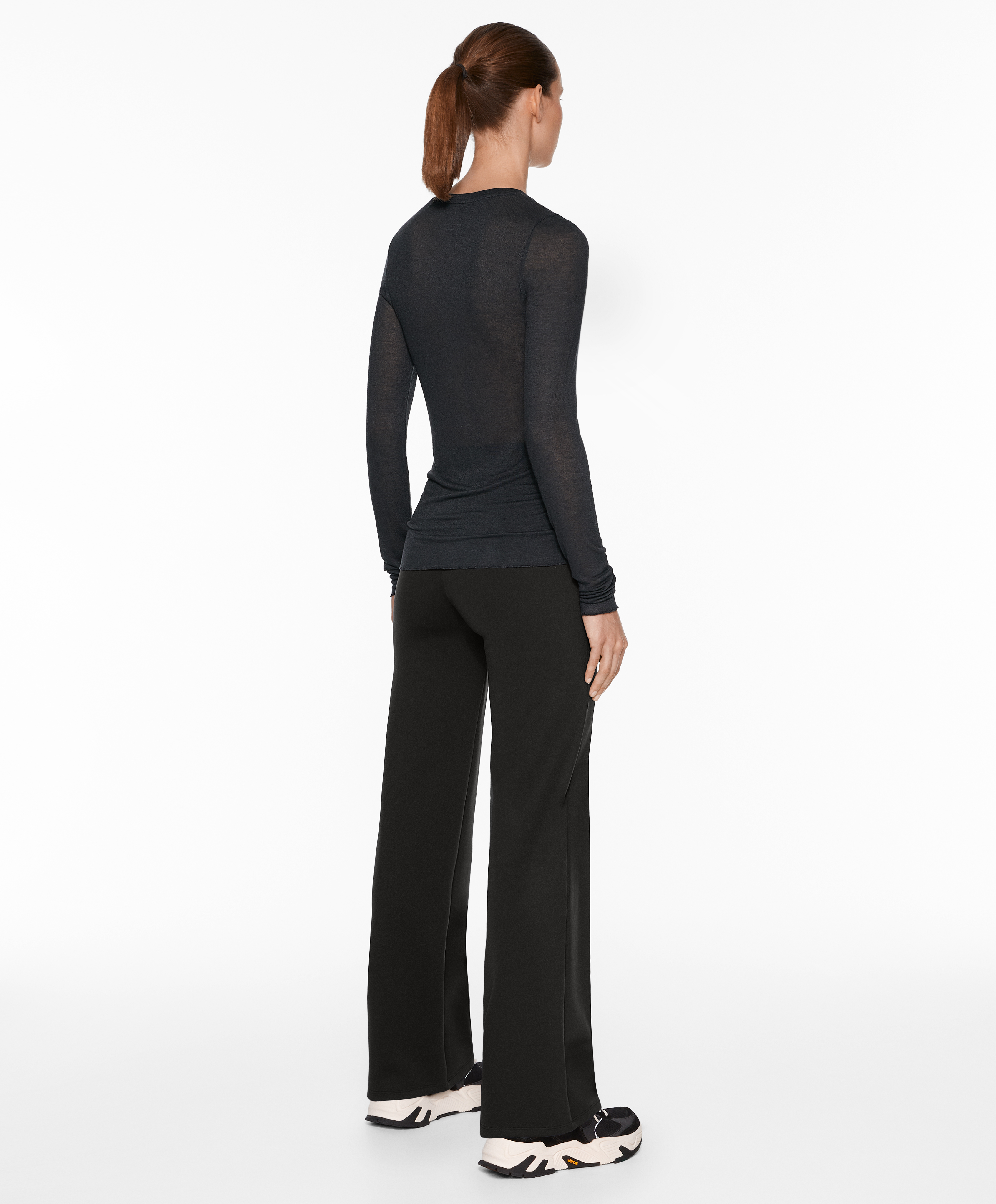 OYSHO Extra-fine long-sleeved T-shirt