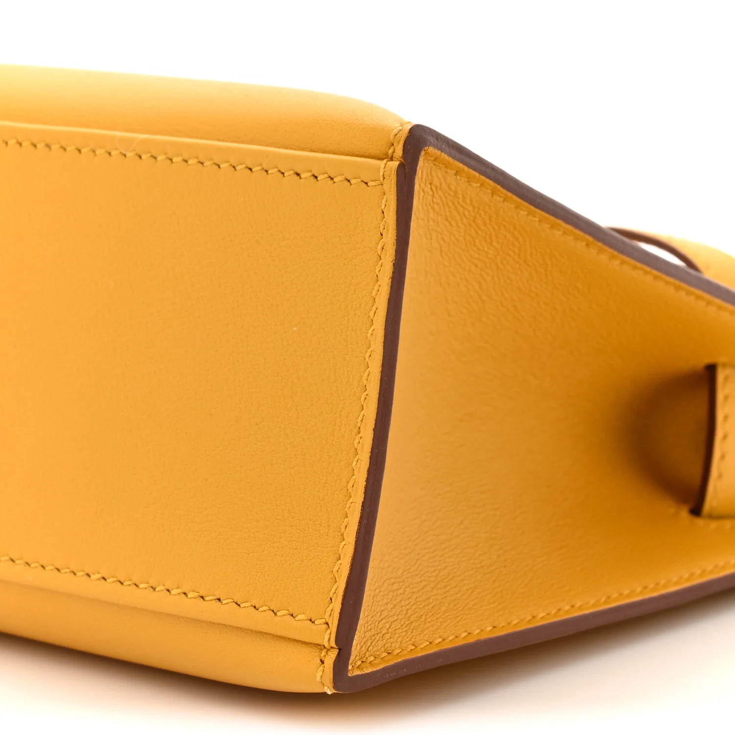 Swift Kelly Pochette Clutch Jaune Ambre - Top Club