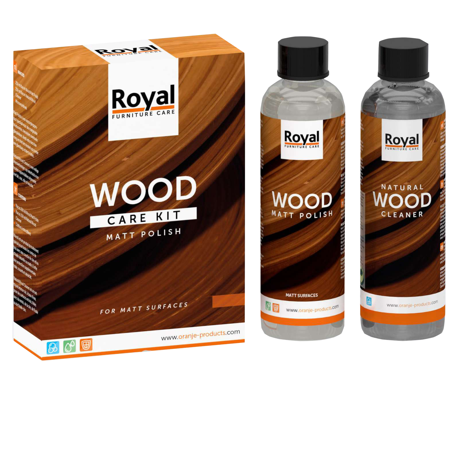 Wood Care Kit matt