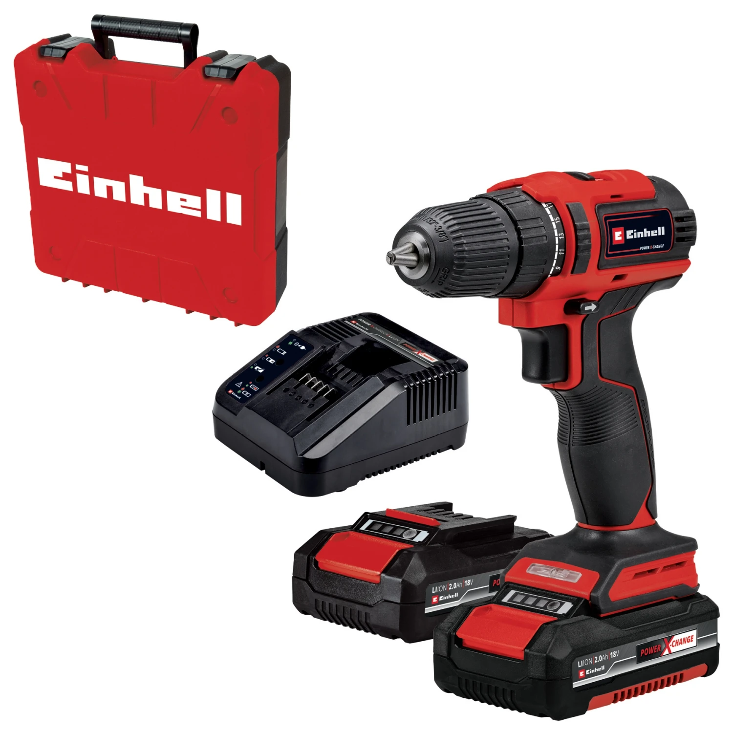 Einhell Trapano avvitatore a batteria Einhell TE-CD 18/40 Li BL 1x2,5 Ah