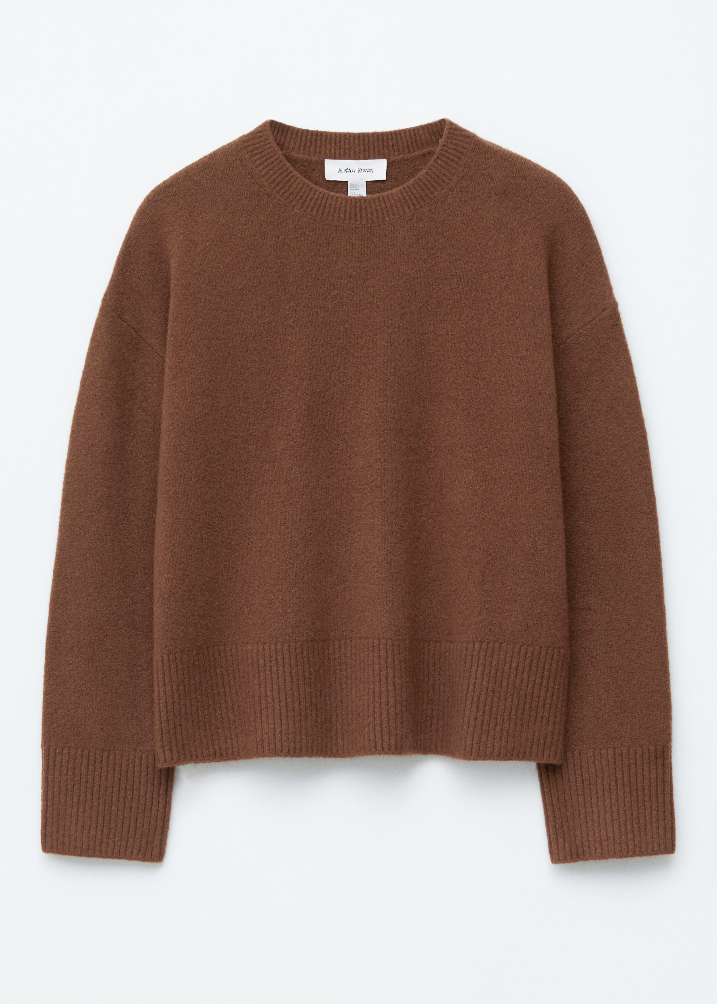 & Other Stories RELAXED FIT KNITTED SWEATER