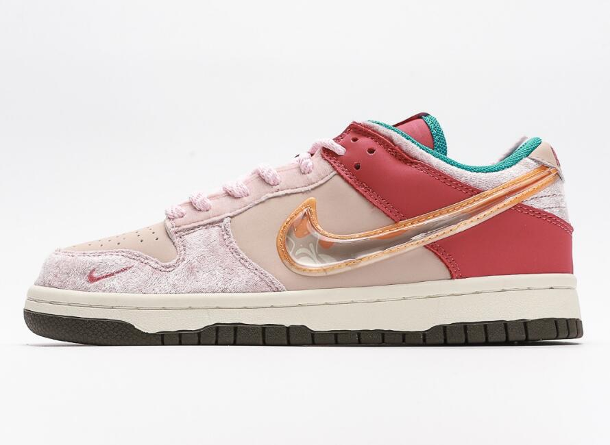 Social Status x Dunk Low GS  Strawberry Milk  DM3349-600 - Sneaker Replica Workshop