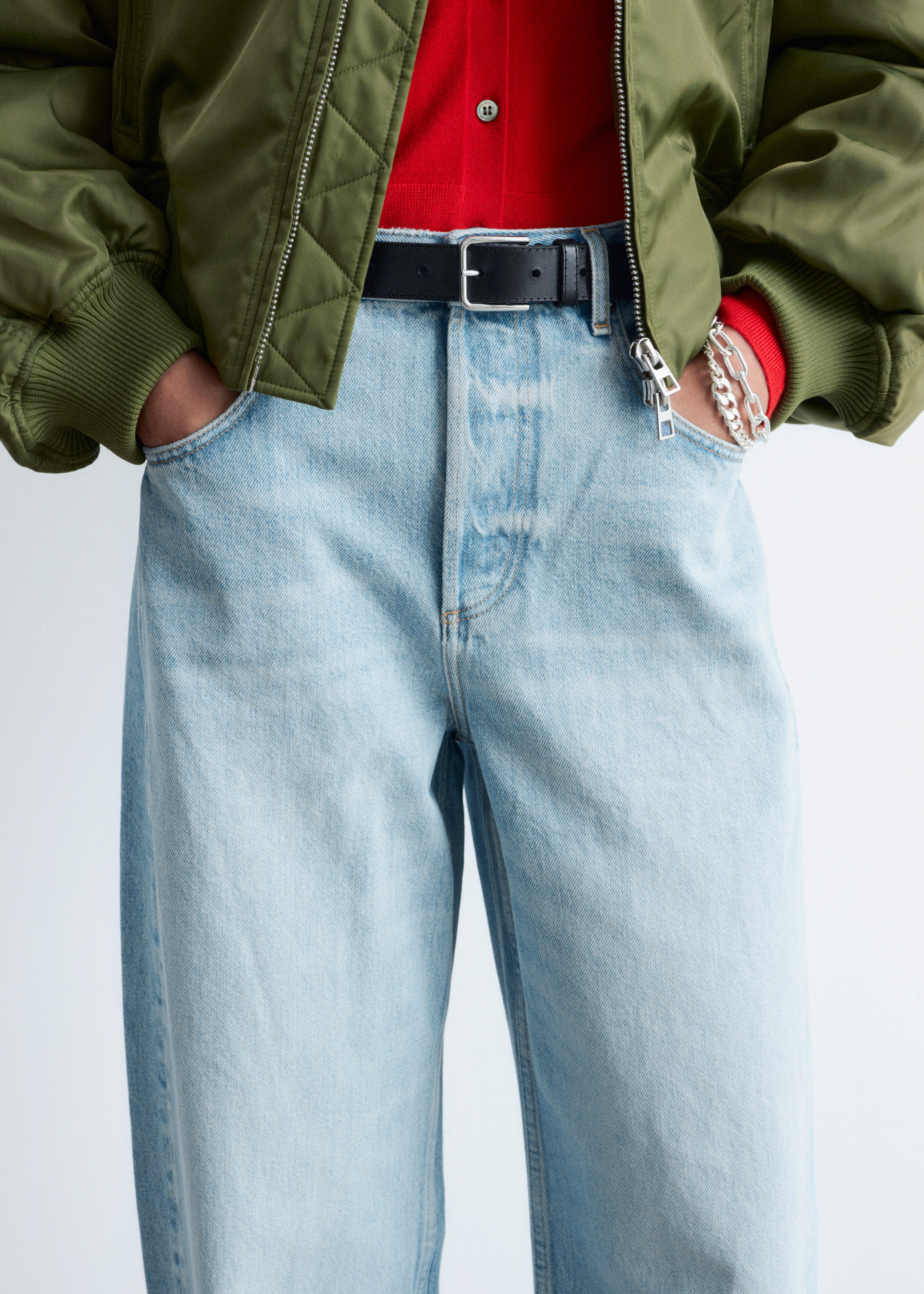 & Other Stories BARREL-LEG JEANS