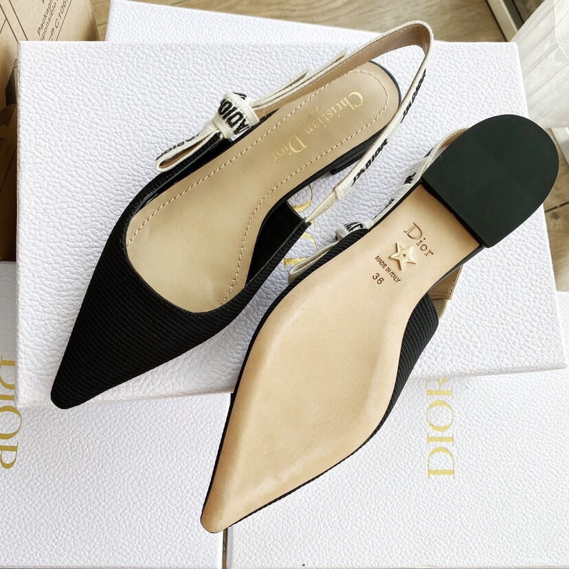 J Adior Slingback Flat - Top Club