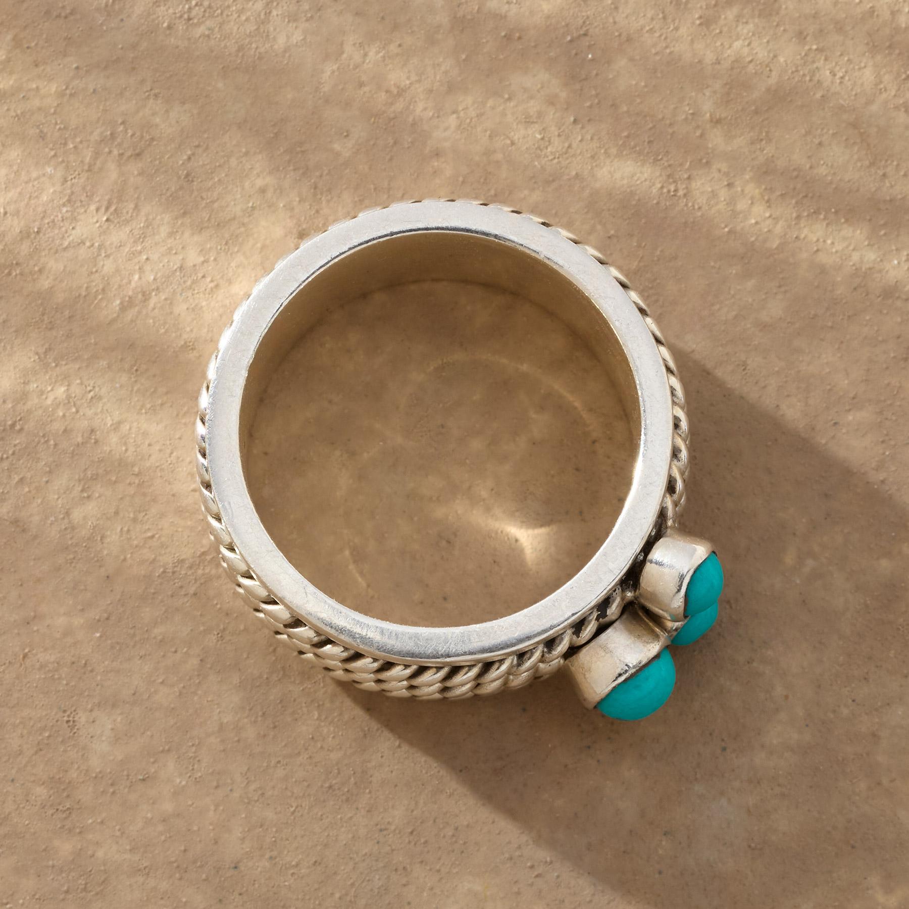 Dots Of Turquoise Ring - Sundance Living