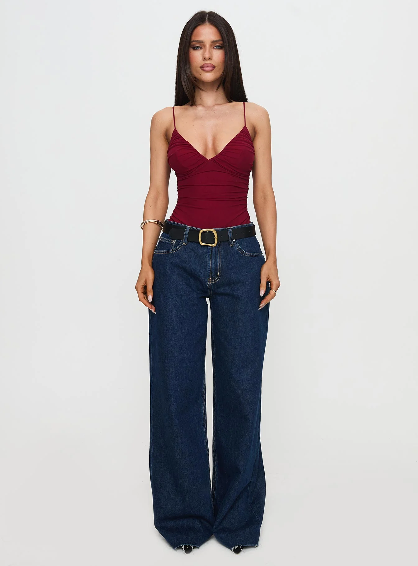 Merril Bodysuit Maroon