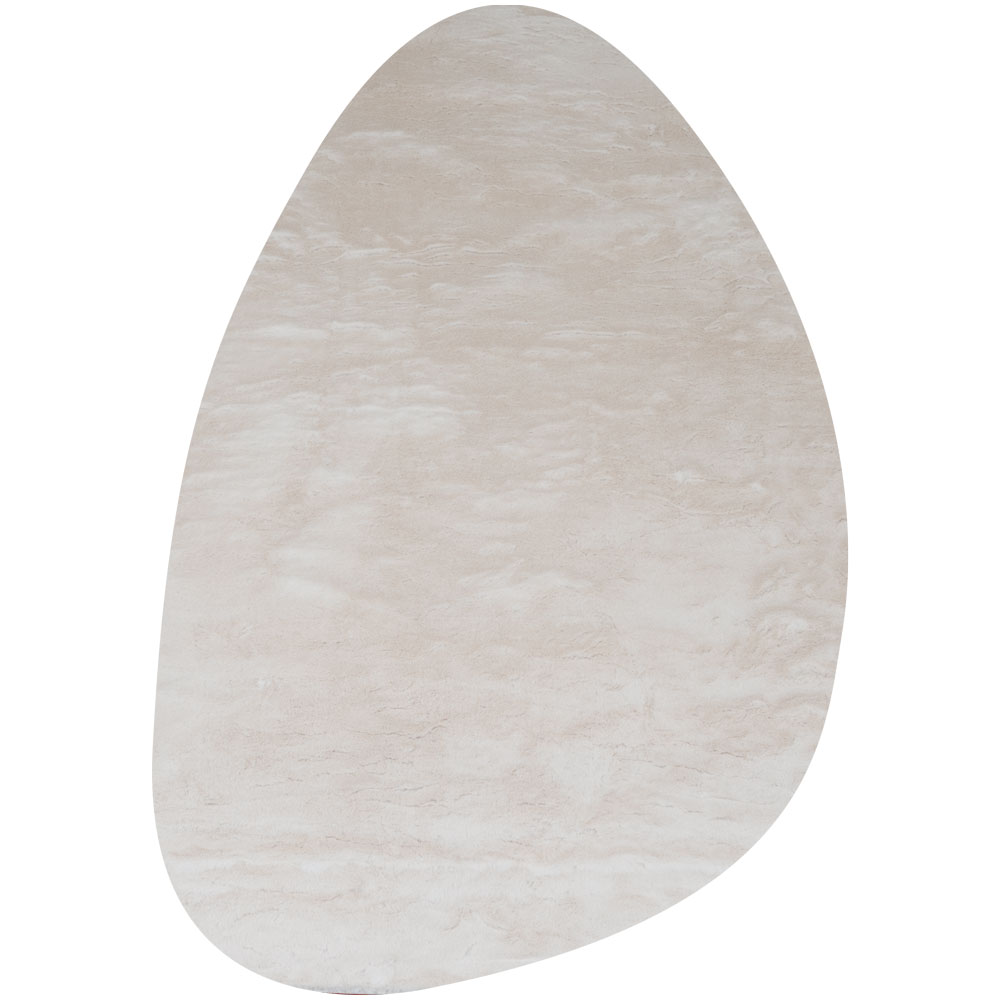 Vloerkleed Morbido Ivory – Kiezelvormig 200 x 280 cm