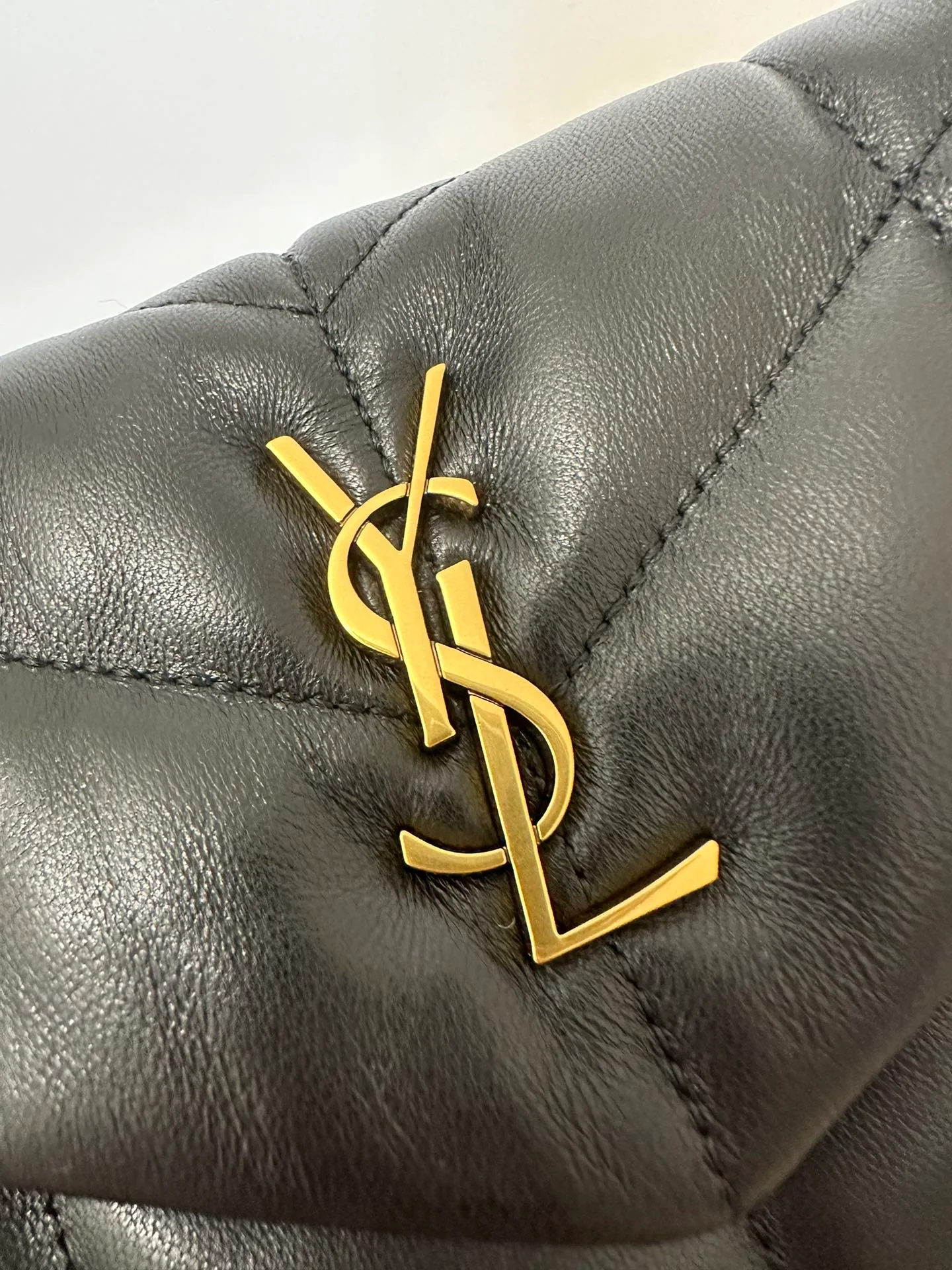 YSL | Loulou Puffer Toy Bag In Quilted Lambskin Gold Hardware Size 23x15.5x8.5 - Top Club