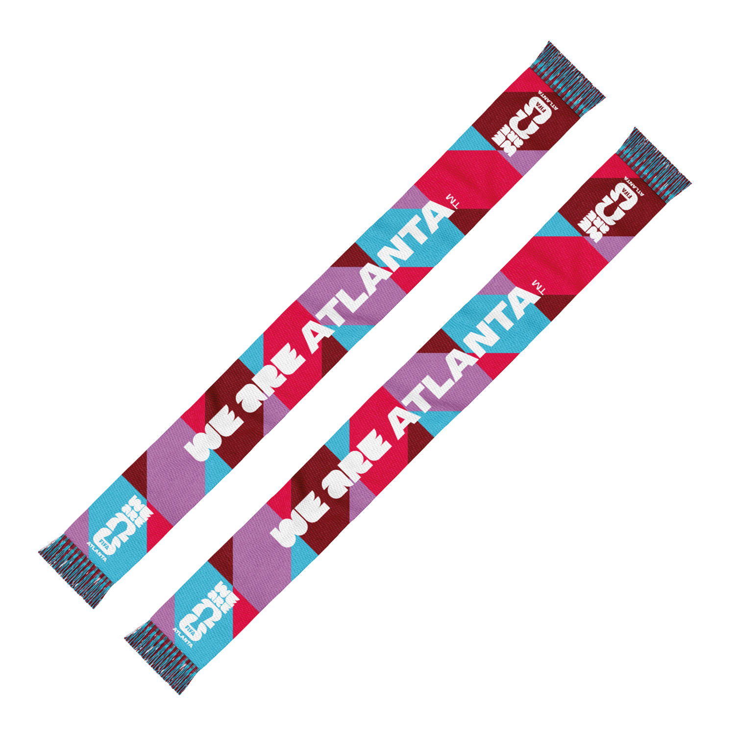 2026 World Cup Host City Atlanta Scarf