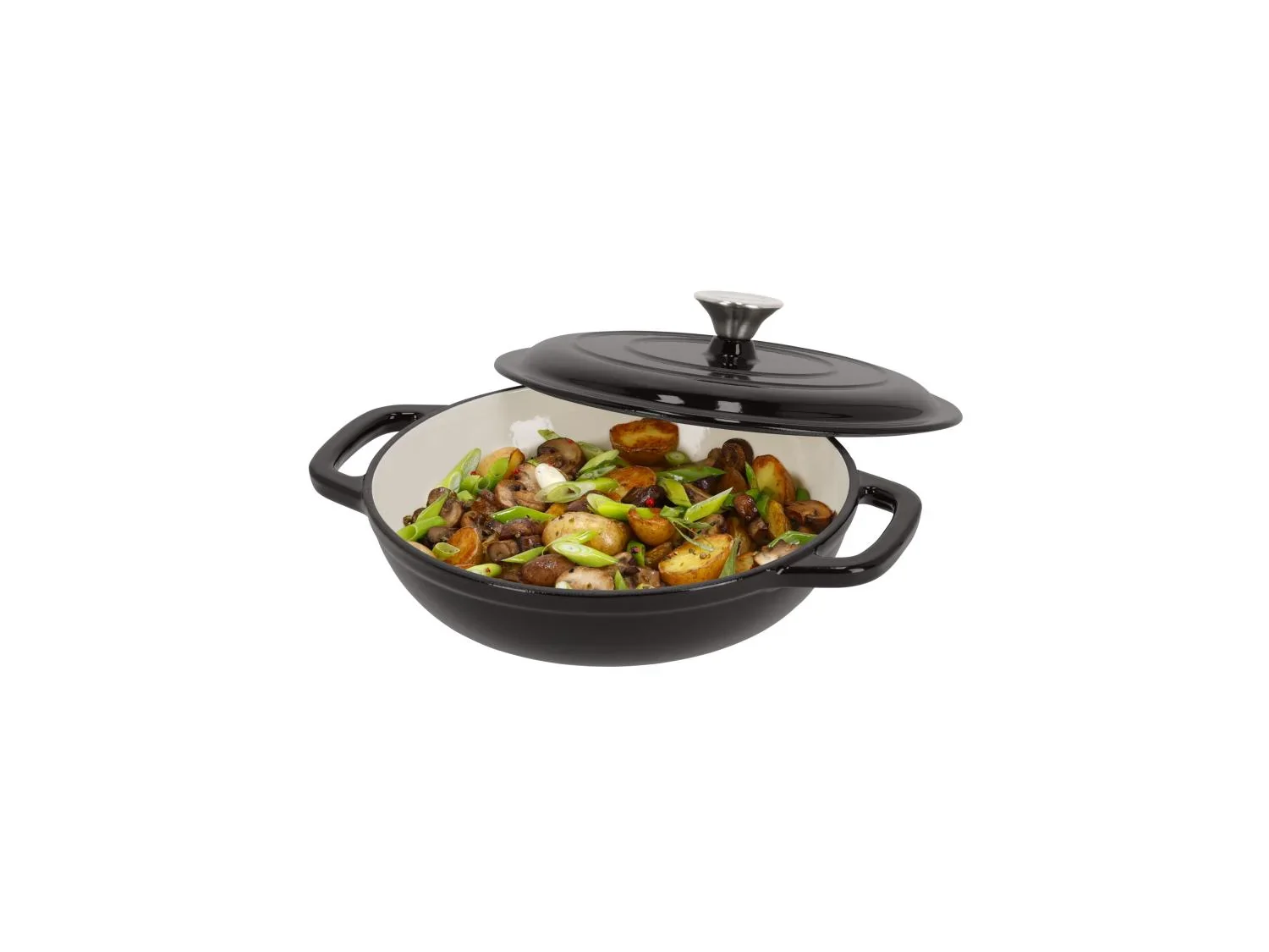 SILVERCREST Sauteuse en fonte Premium, 26 cm
