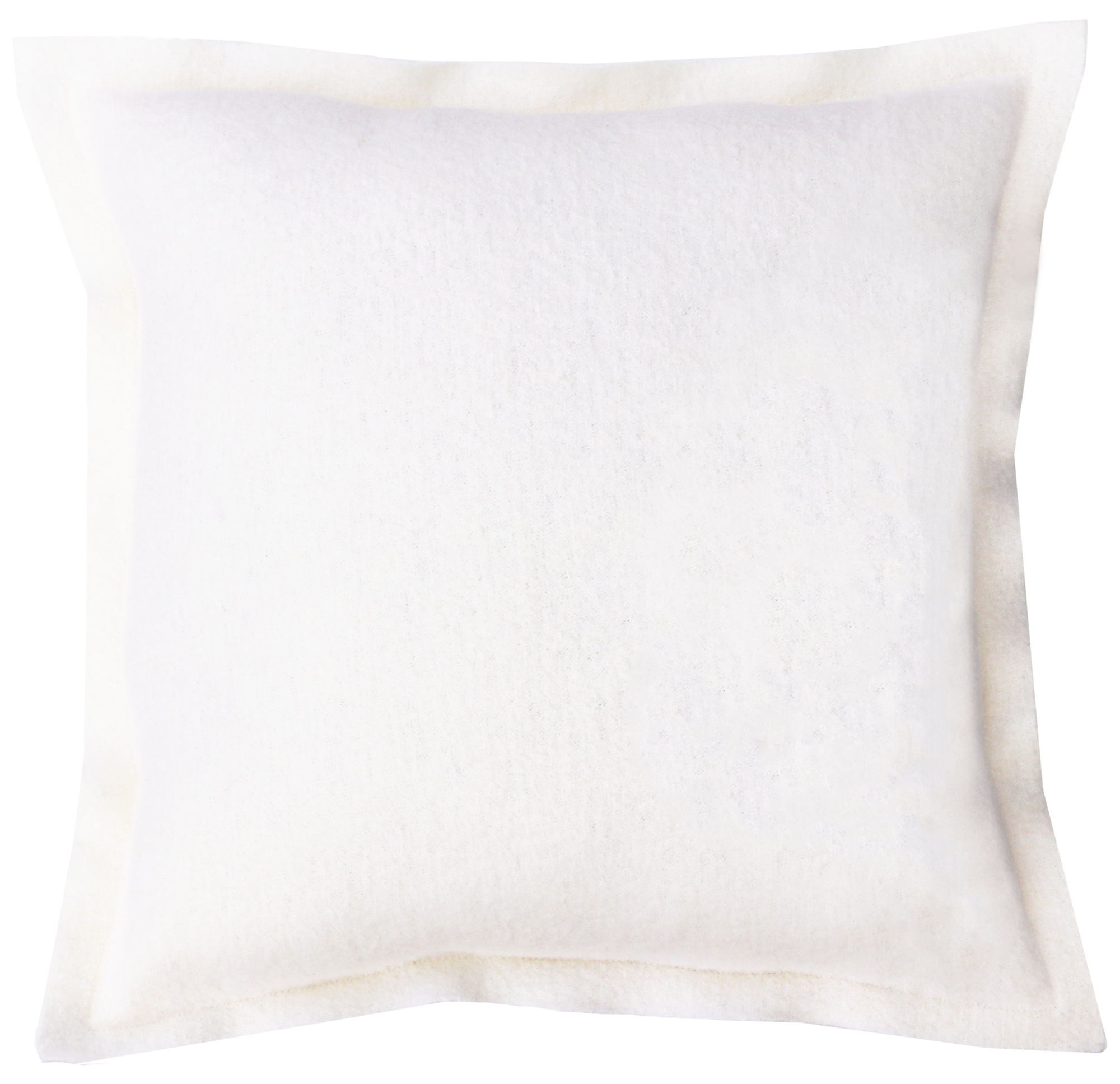 kussen boiled wool ecru 48x48cm
