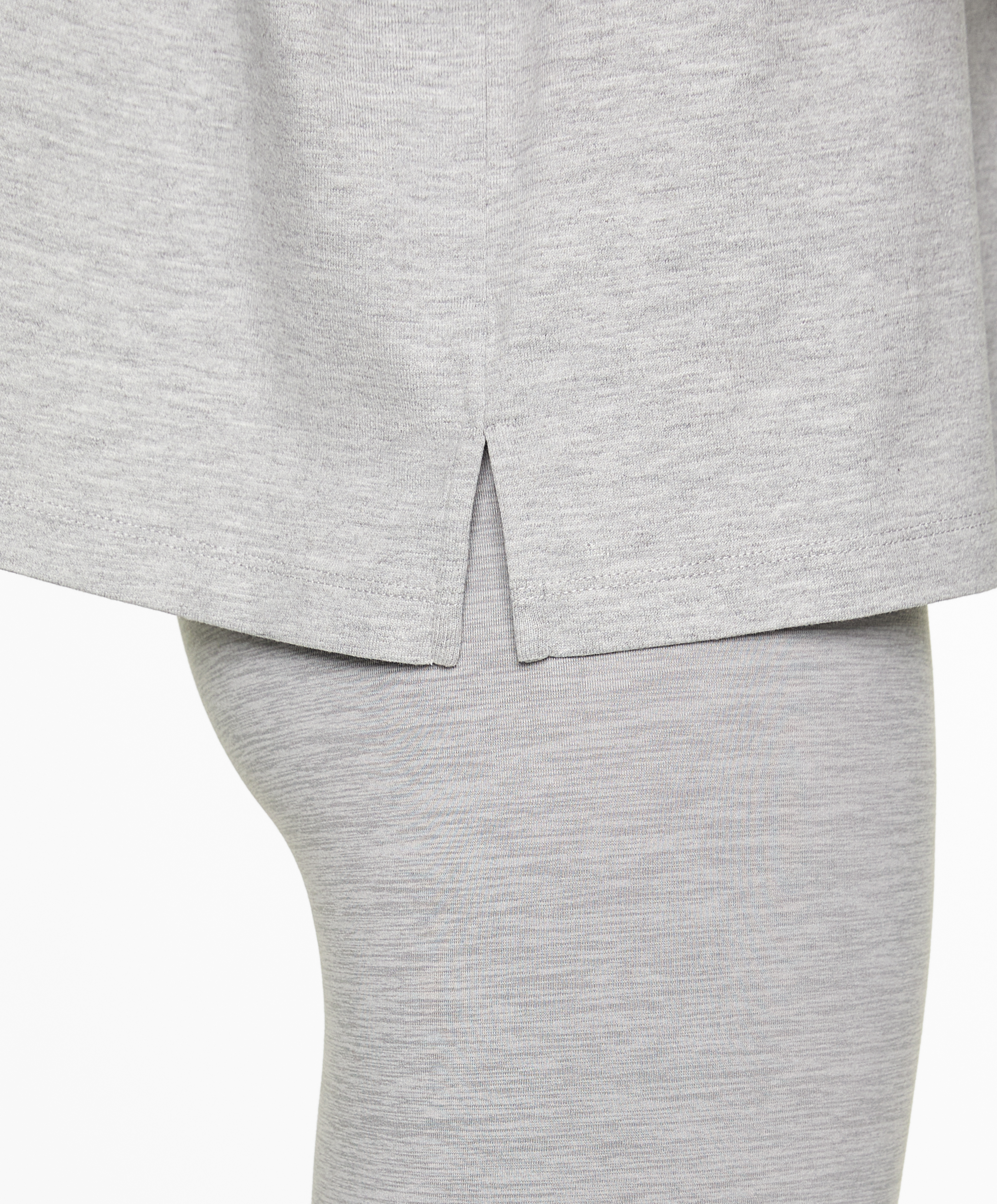 OYSHO Short sleeve cotton blend T-shirt